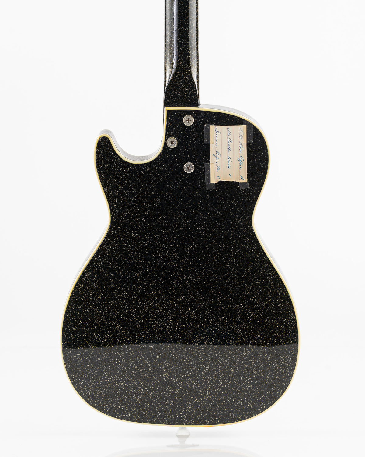 USED 1959 Silvertone 1423 Jupiter Electric Guitar - Black Sparkle with Original Case