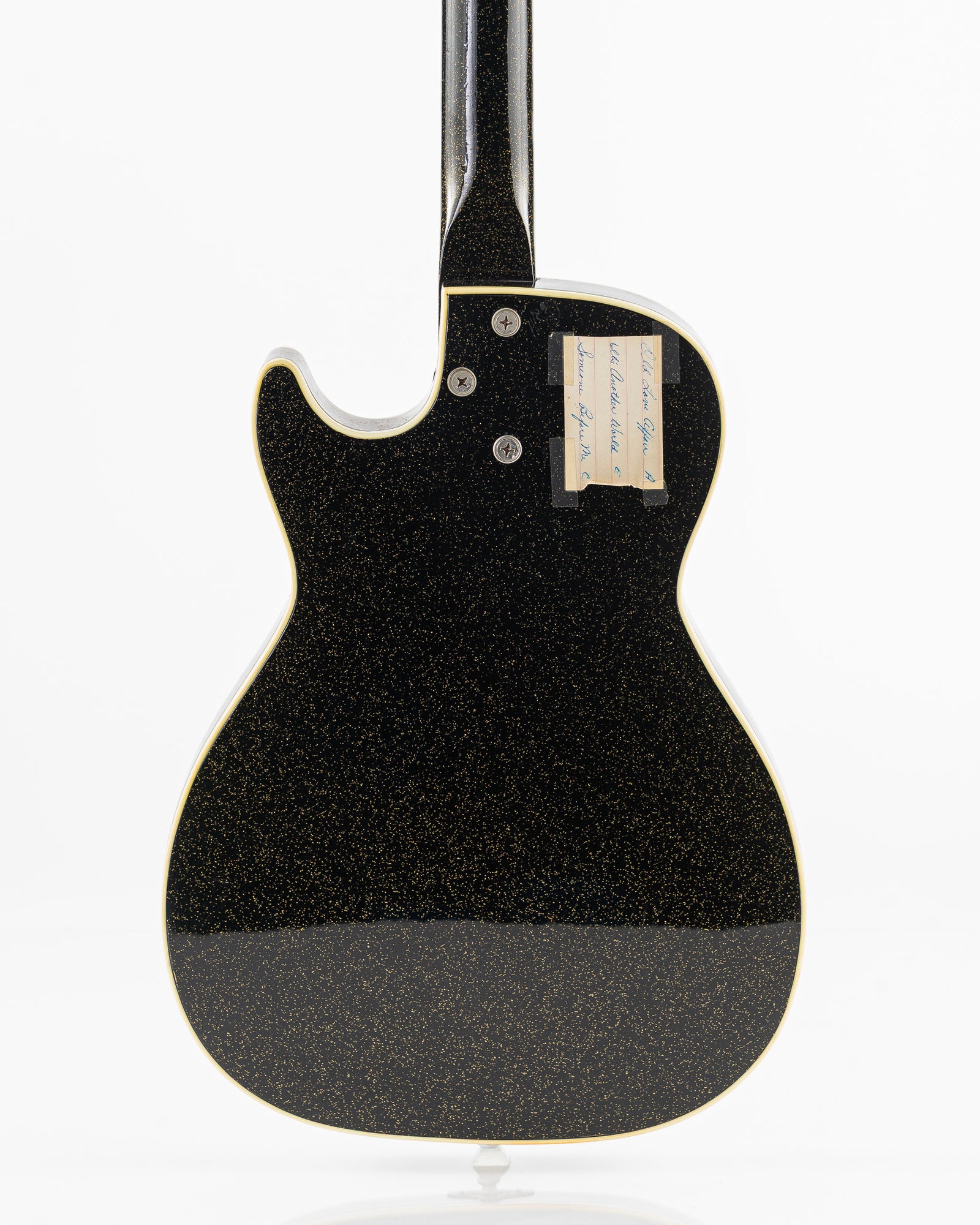 USED 1959 Silvertone 1423 Jupiter Electric Guitar - Black Sparkle with Original Case