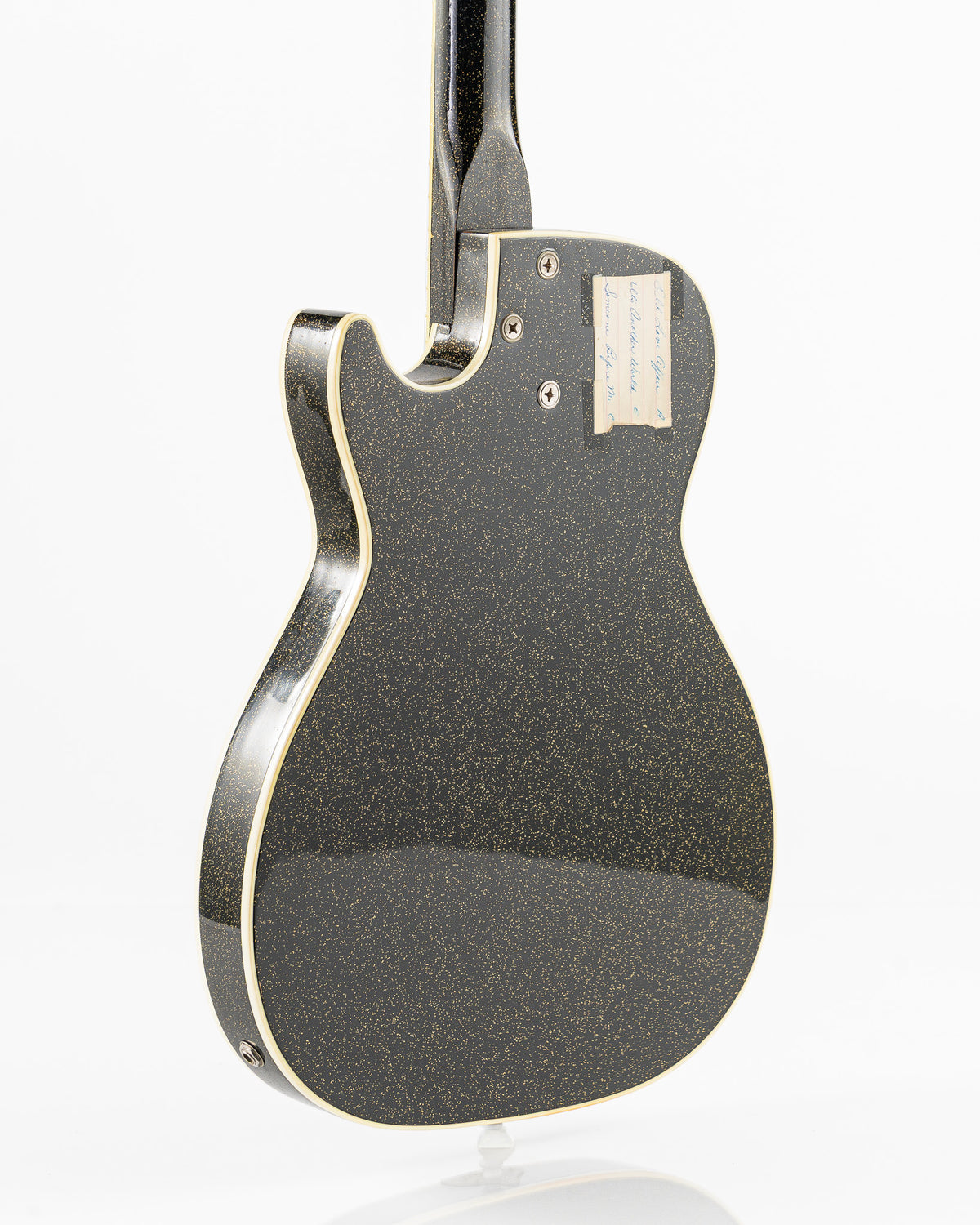 USED 1959 Silvertone 1423 Jupiter Electric Guitar - Black Sparkle with Original Case
