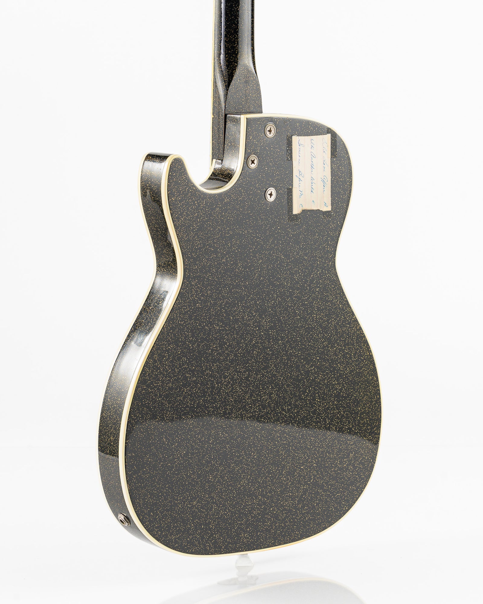 USED 1959 Silvertone 1423 Jupiter Electric Guitar - Black Sparkle with Original Case