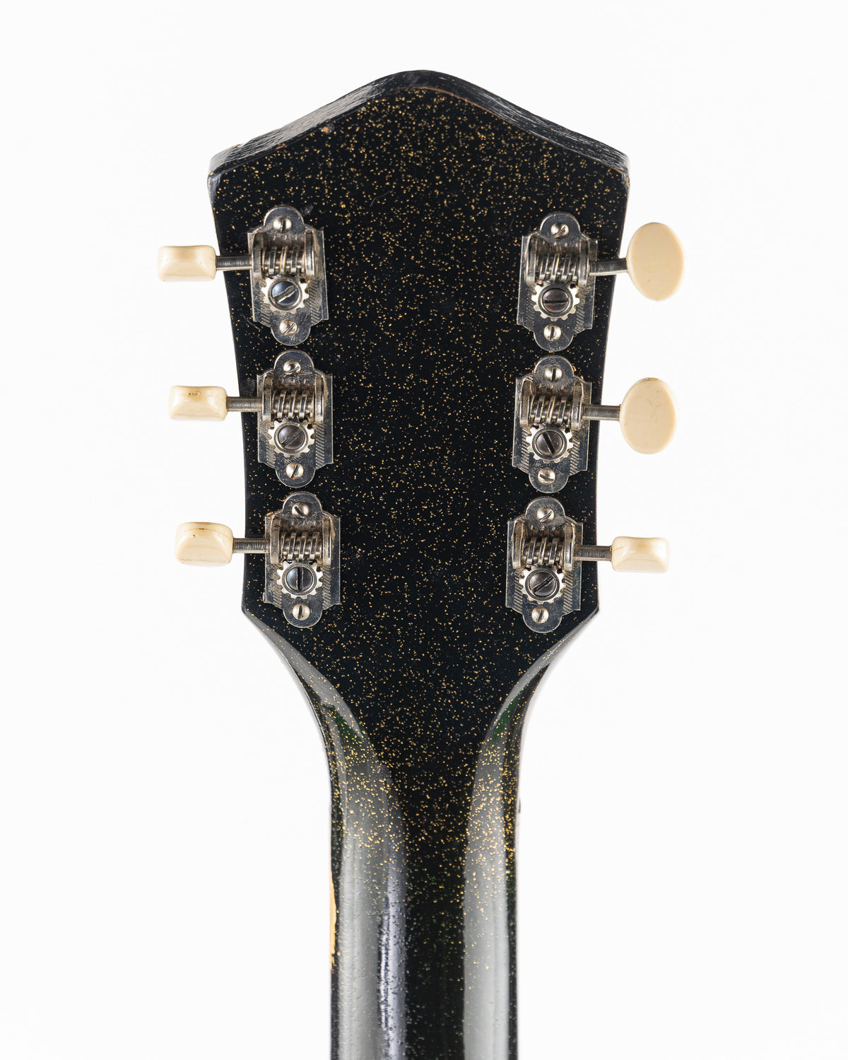 USED 1959 Silvertone 1423 Jupiter Electric Guitar - Black Sparkle with Original Case