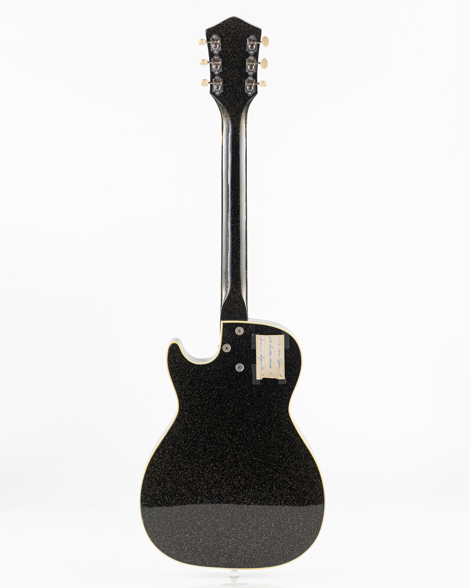 USED 1959 Silvertone 1423 Jupiter Electric Guitar - Black Sparkle with Original Case