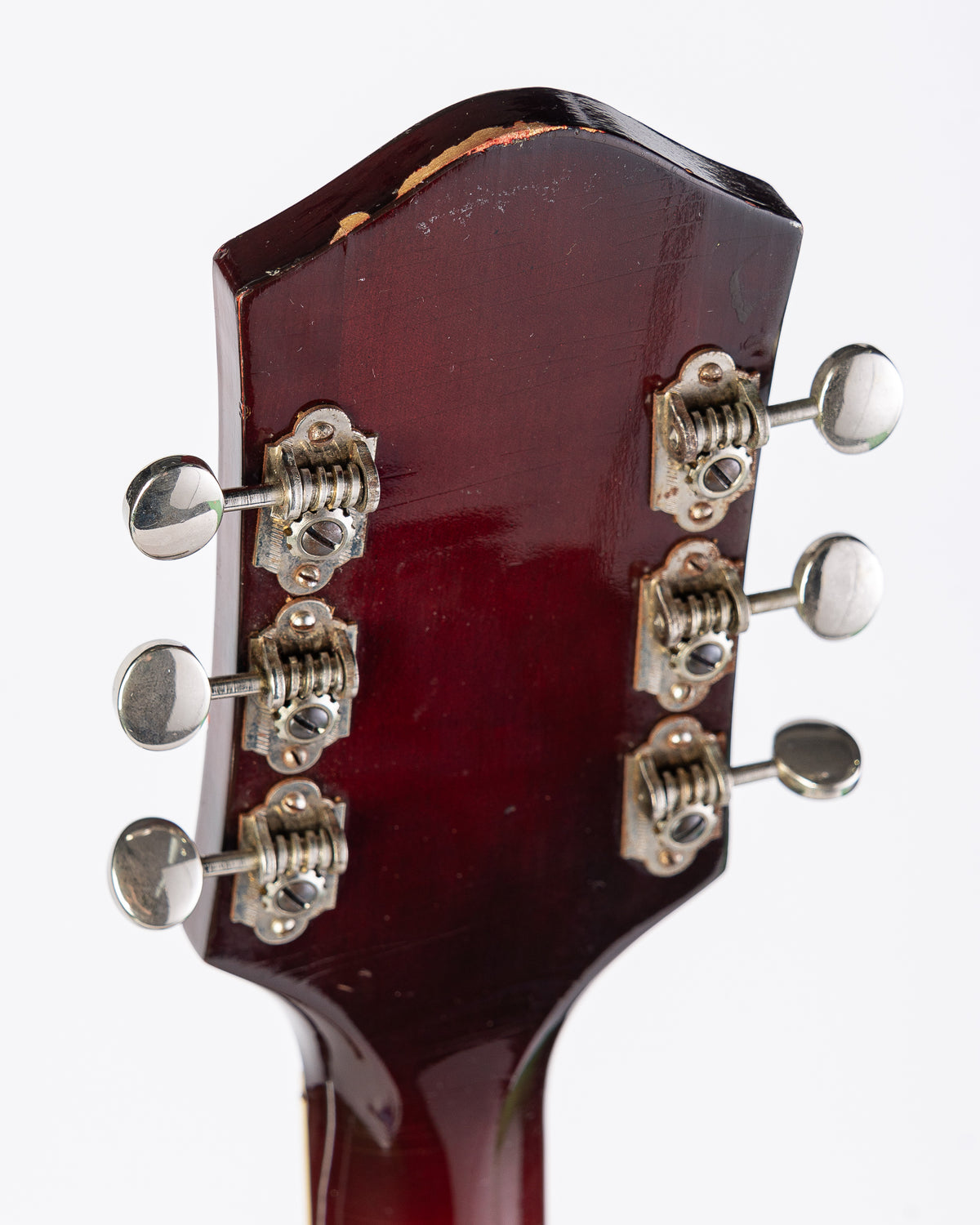 USED 1963 Silvertone 1454 Hollowbody Electric Guitar - Red Burst