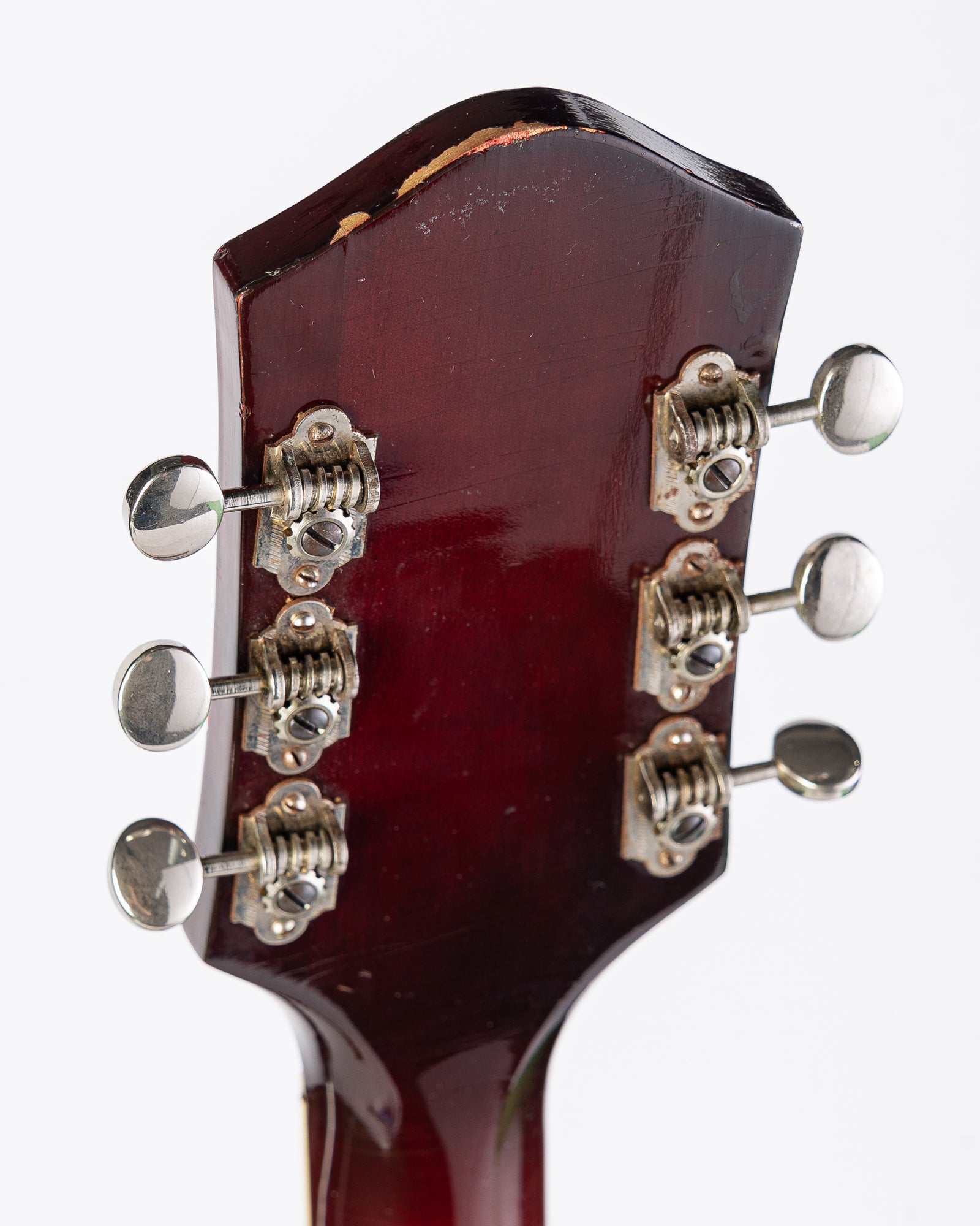 USED 1963 Silvertone 1454 Hollowbody Electric Guitar - Red Burst