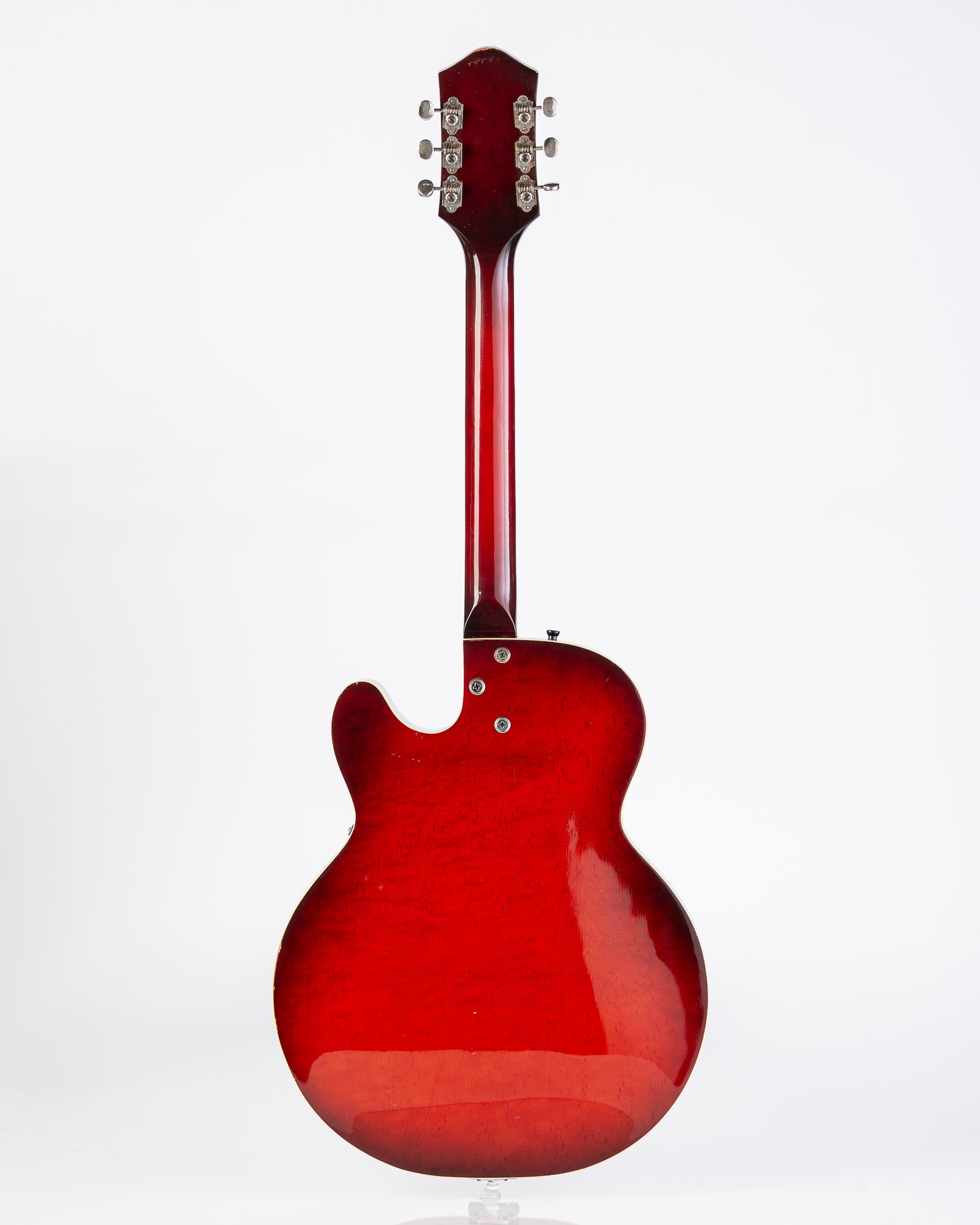 USED 1963 Silvertone 1454 Hollowbody Electric Guitar - Red Burst