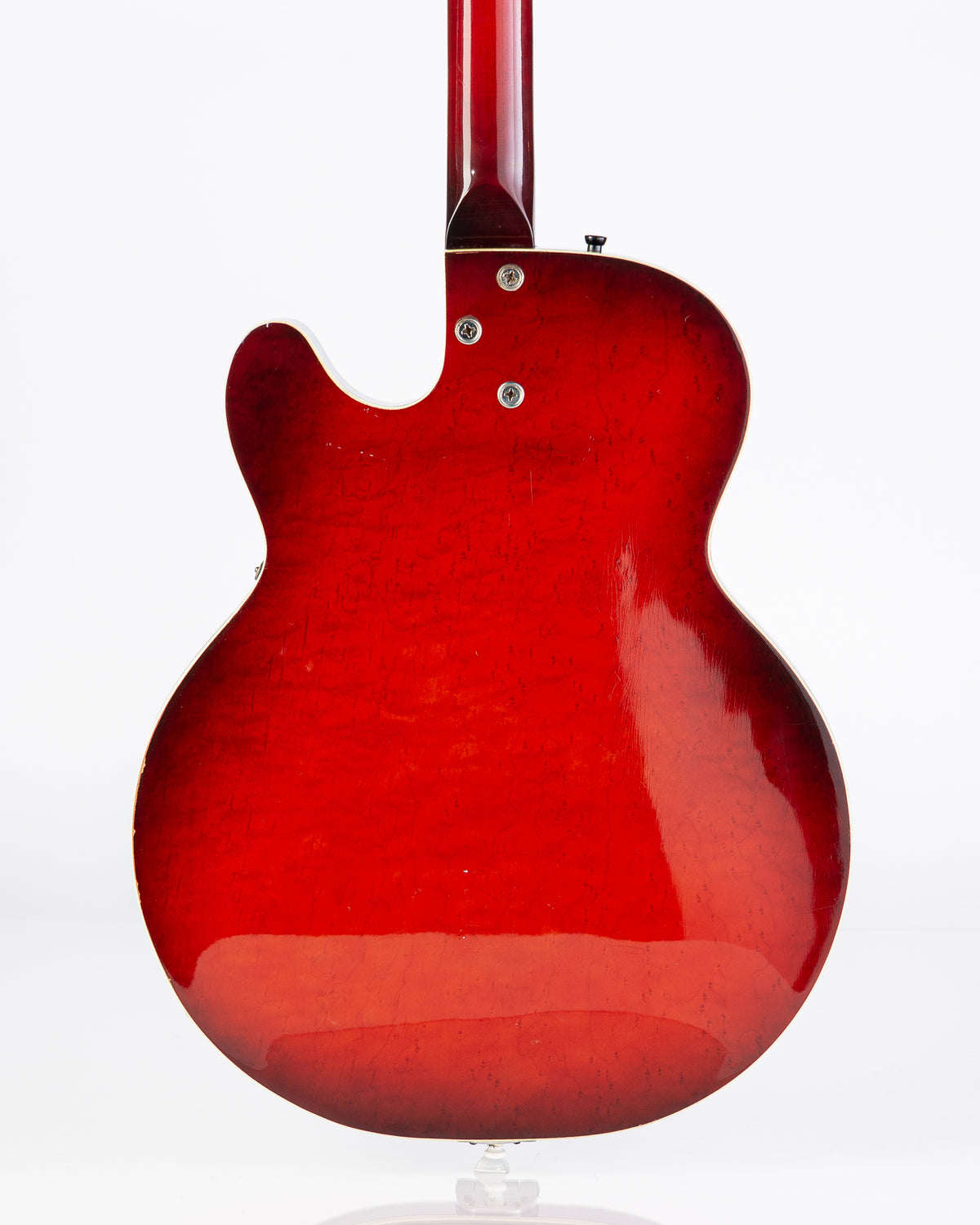 USED 1963 Silvertone 1454 Hollowbody Electric Guitar - Red Burst