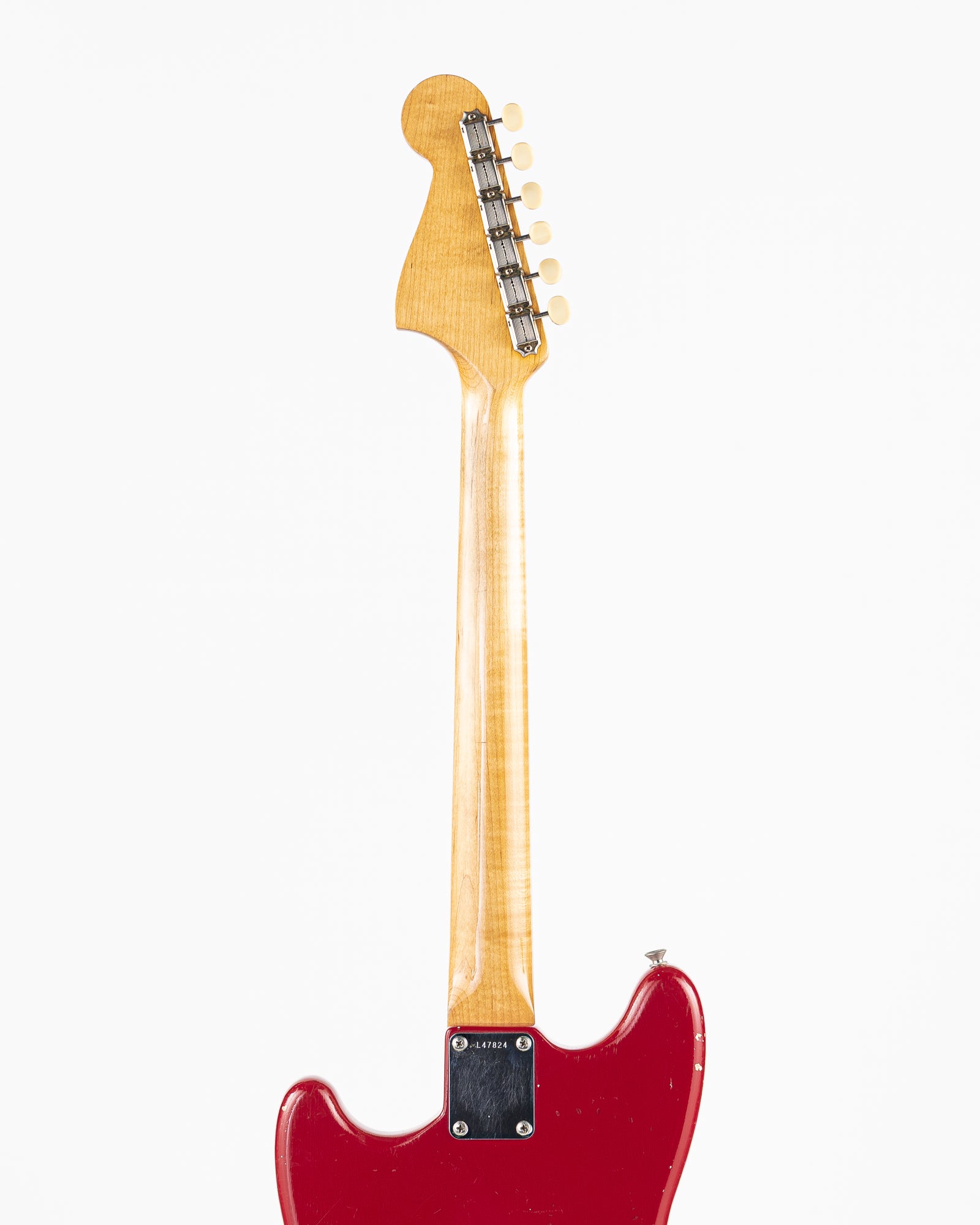 USED 1964 Fender Pre-CBS Mustang Electric Guitar - Dakota Red with Original Hardshell Case