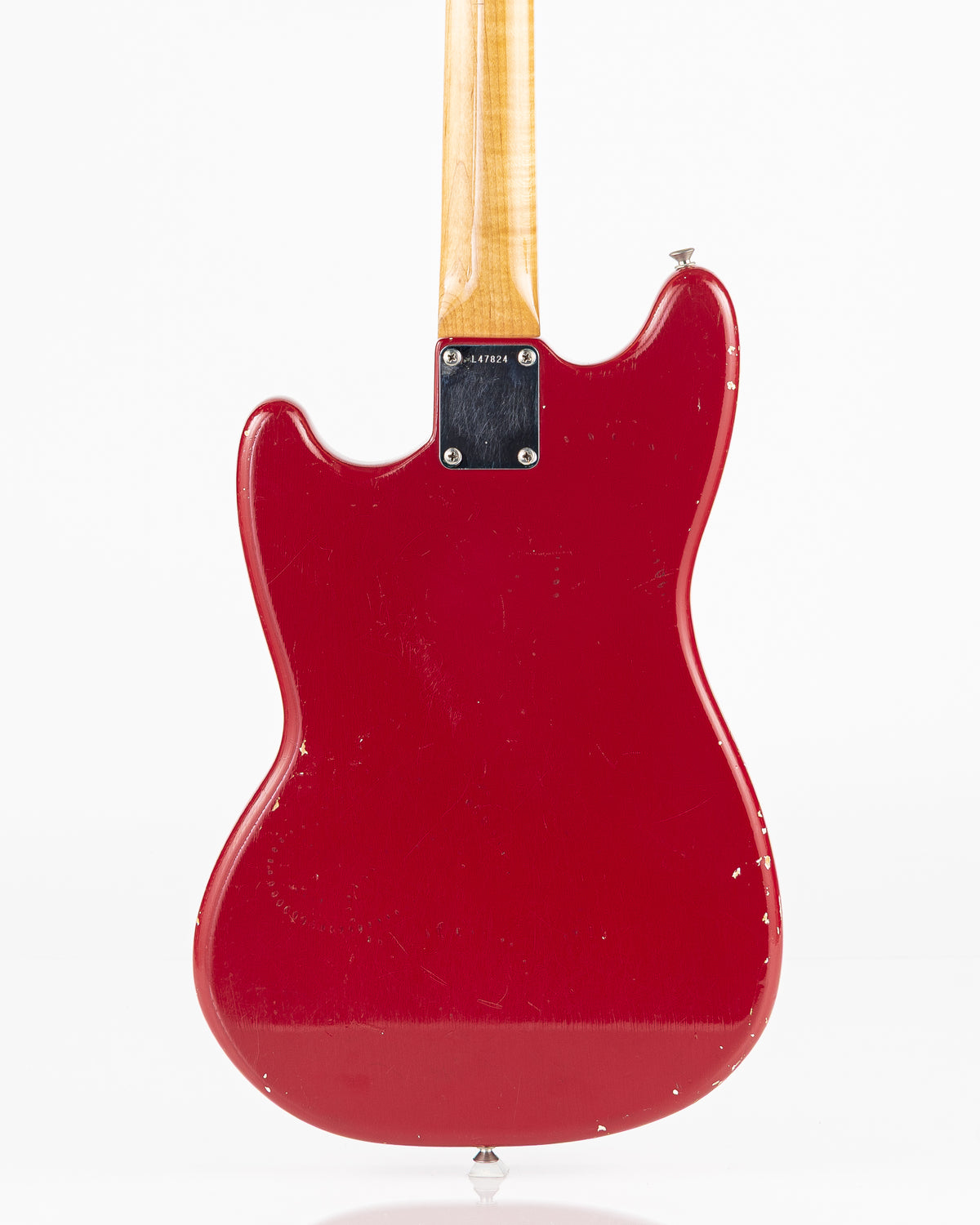 USED 1964 Fender Pre-CBS Mustang Electric Guitar - Dakota Red with Original Hardshell Case