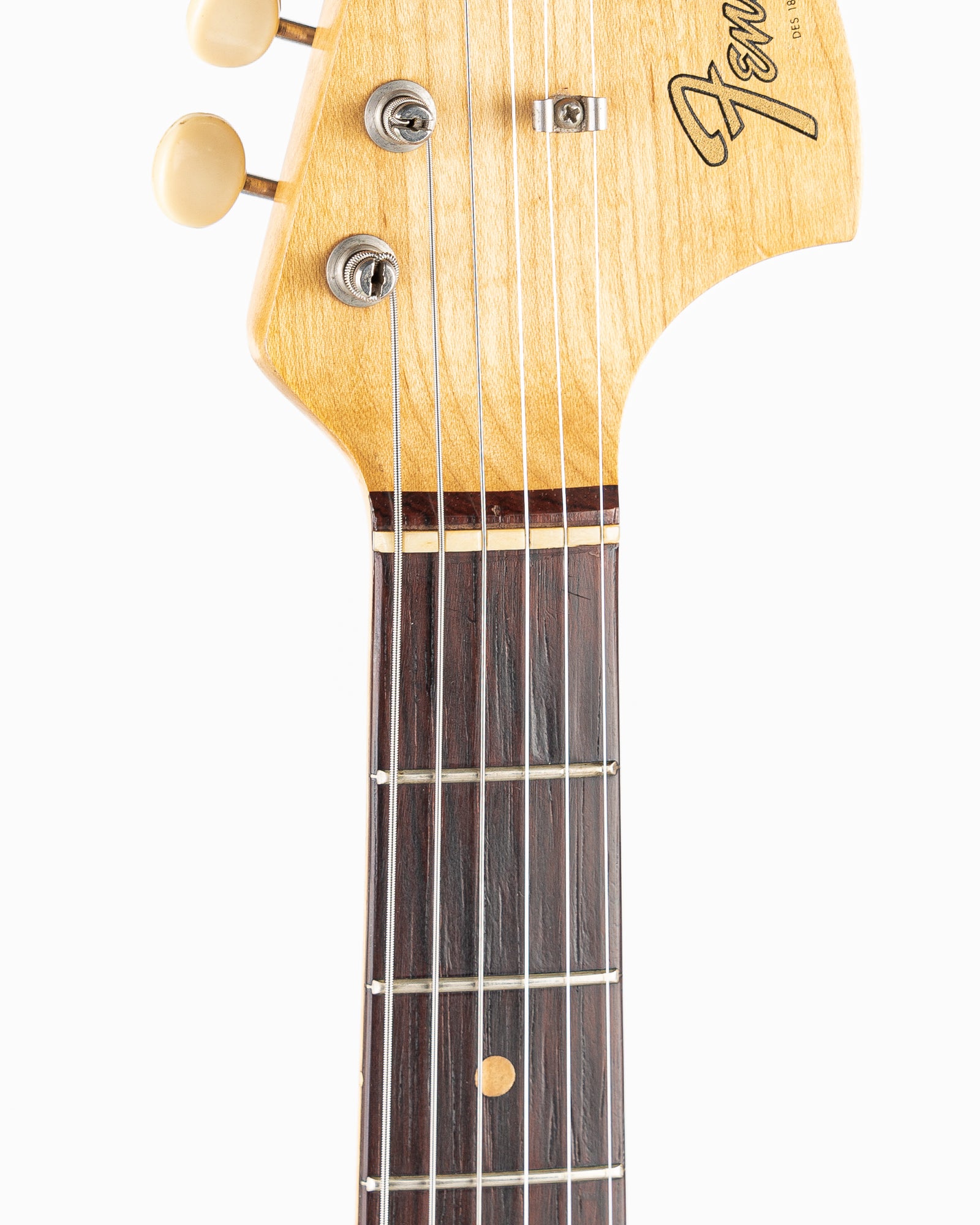 USED 1964 Fender Pre-CBS Mustang Electric Guitar - Dakota Red with Original Hardshell Case