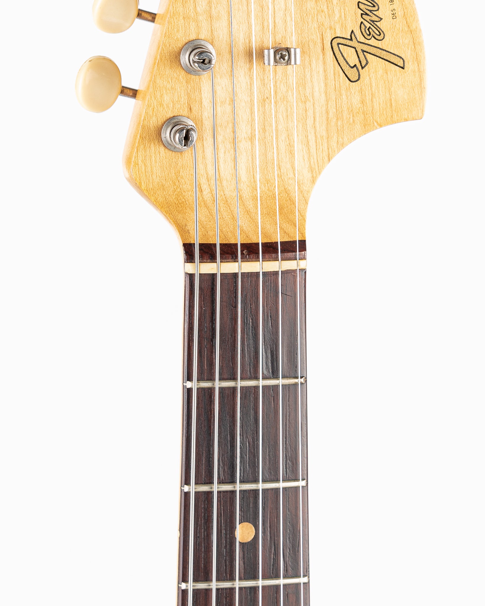 USED 1964 Fender Pre-CBS Mustang Electric Guitar - Dakota Red with Original Hardshell Case