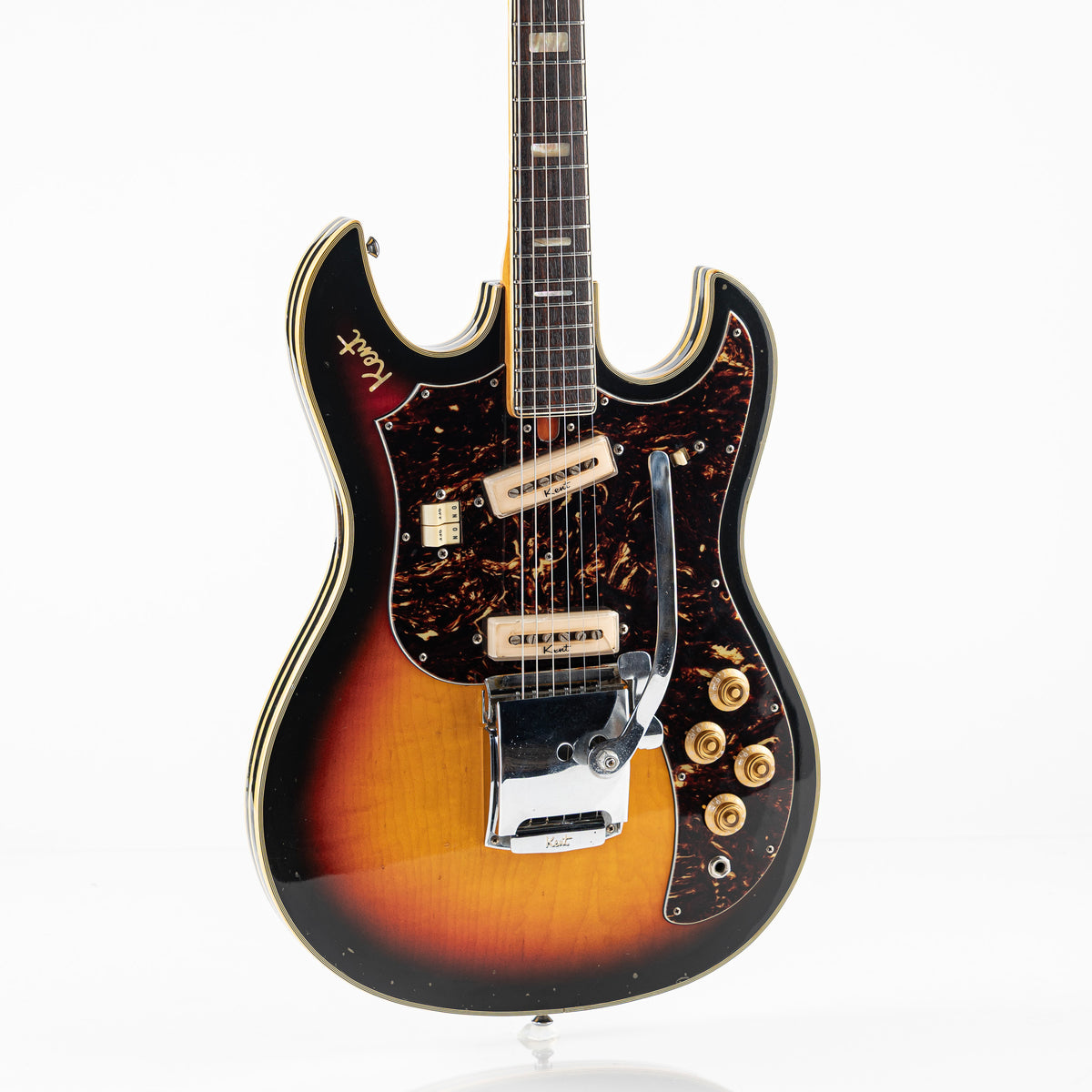 USED 1967-1968 Kent (Teisco/Kawai) Model 740 Electric Guitar - Sunburst