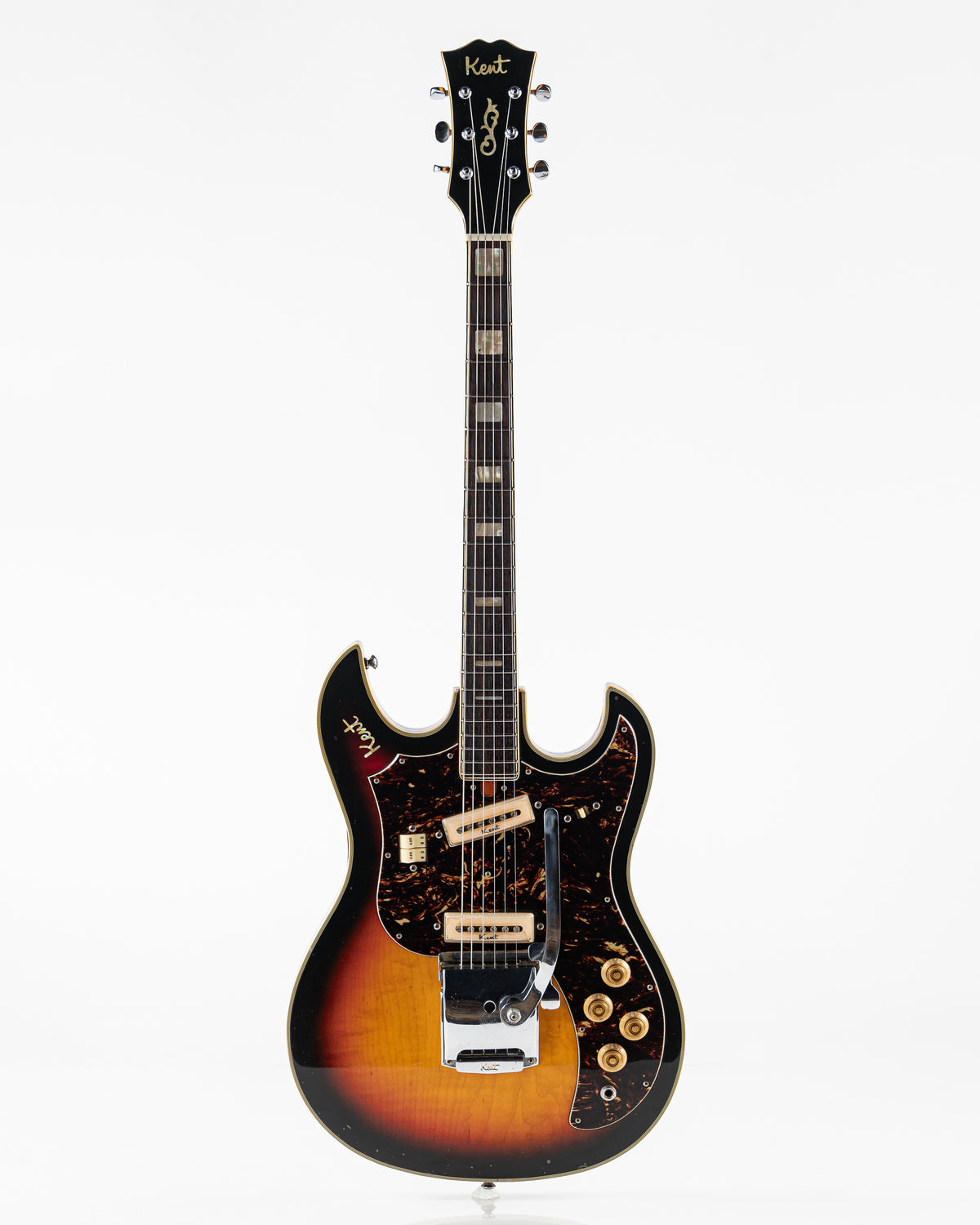USED 1967-1968 Kent (Teisco/Kawai) Model 740 Electric Guitar - Sunburst