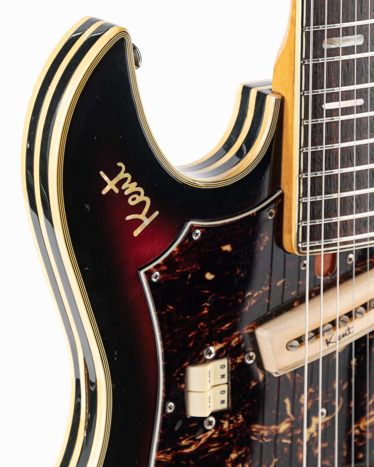 USED 1967-1968 Kent (Teisco/Kawai) Model 740 Electric Guitar - Sunburst