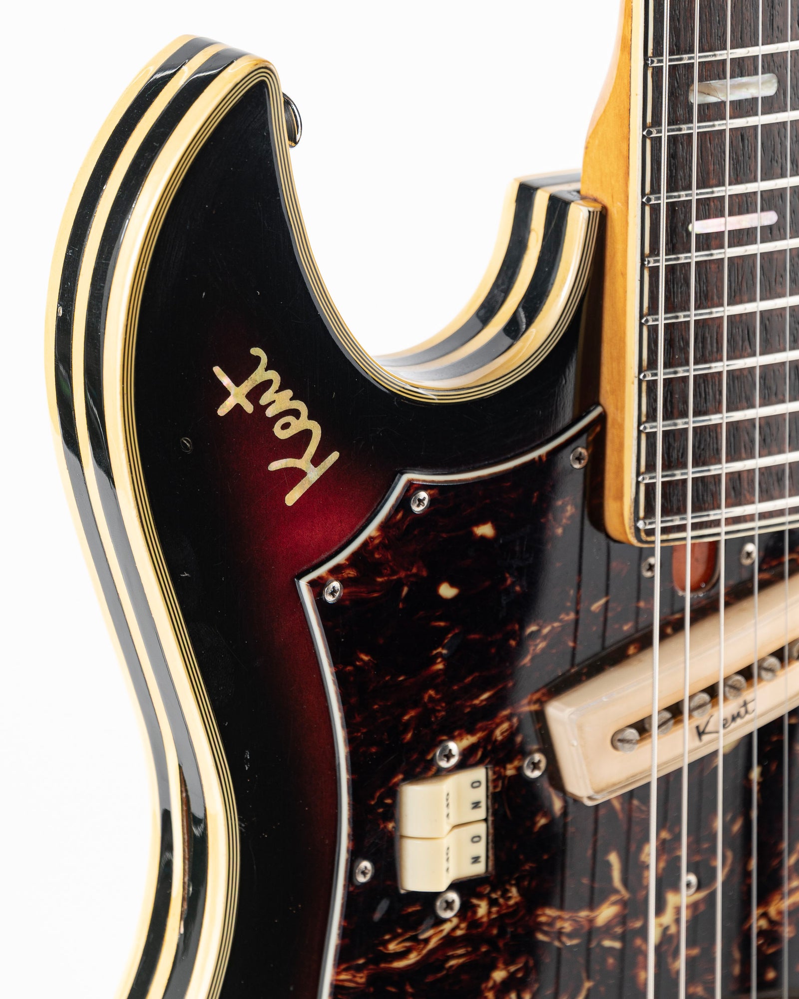 USED 1967-1968 Kent (Teisco/Kawai) Model 740 Electric Guitar - Sunburst