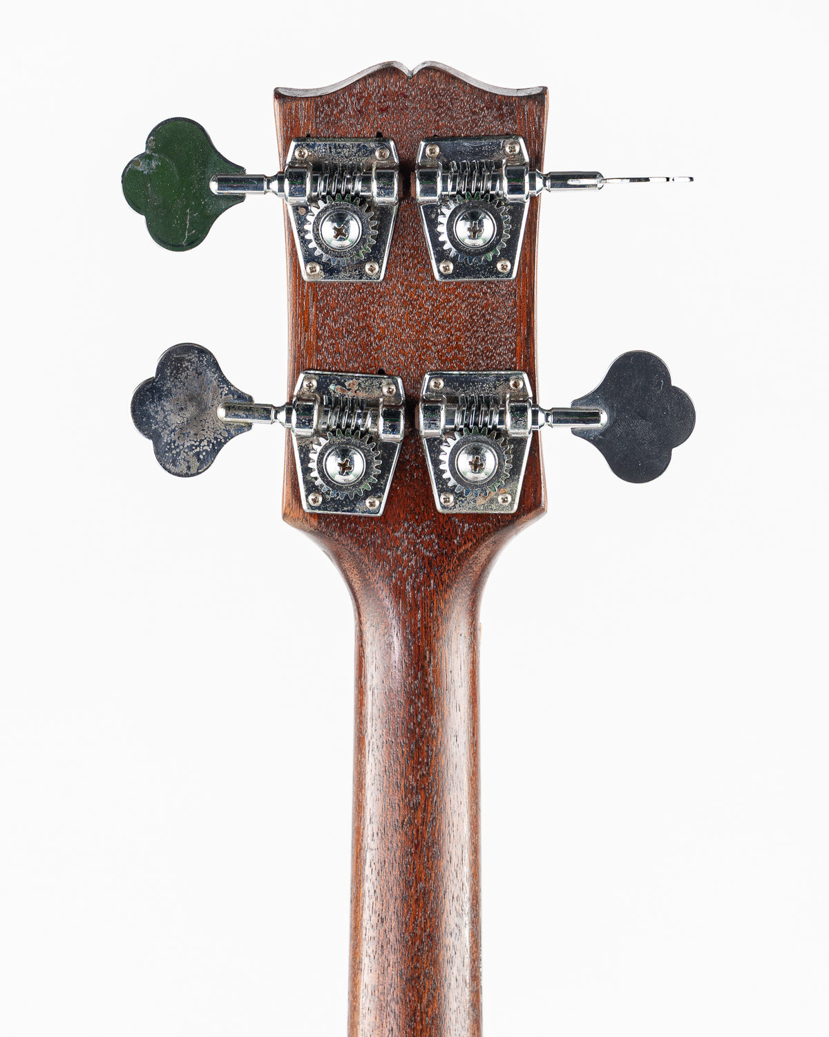 USED 1967 Gibson EB-2 DC Electric Bass - Walnut Refinish with Hardshell Case