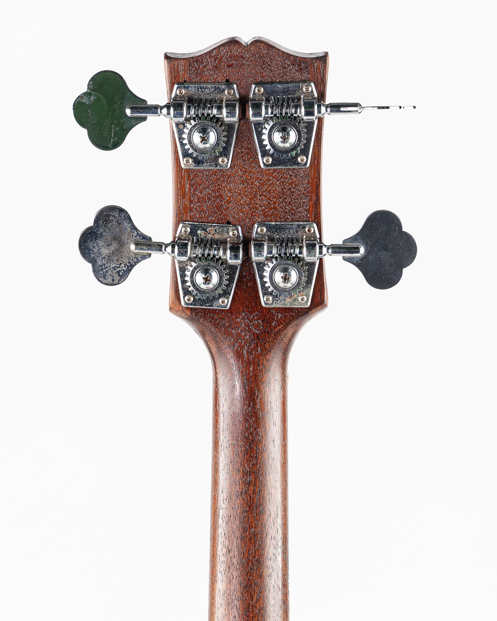 USED 1967 Gibson EB-2 DC Electric Bass - Walnut Refinish with Hardshell Case