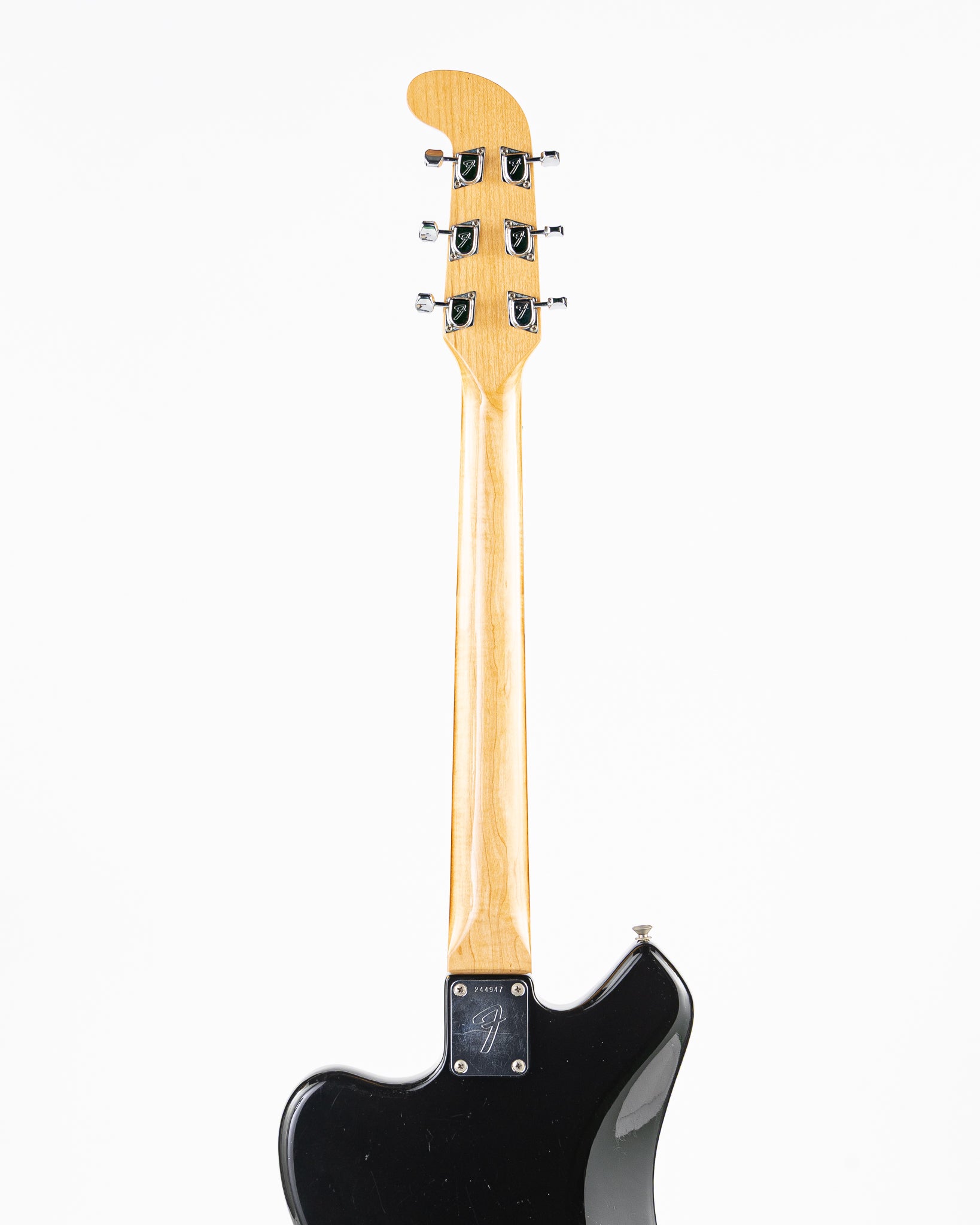 USED 1969 Fender Custom Maverick Electric Guitar - 3 Tone Sunburst with Original Hardshell Case