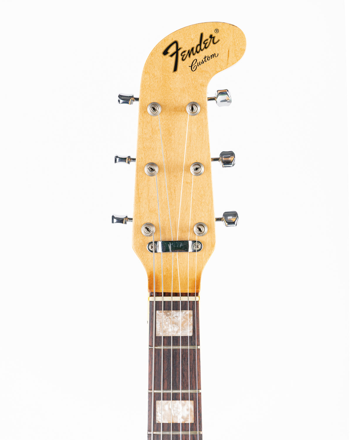 USED 1969 Fender Custom Maverick Electric Guitar - 3 Tone Sunburst with Original Hardshell Case