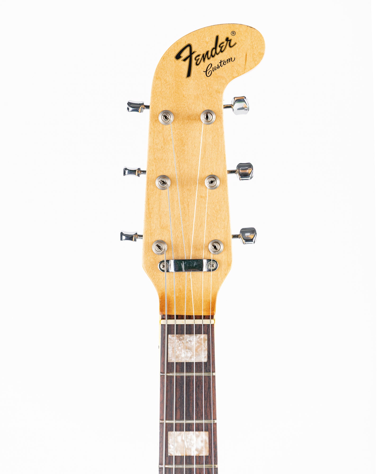 USED 1969 Fender Custom Maverick Electric Guitar - 3 Tone Sunburst with Original Hardshell Case