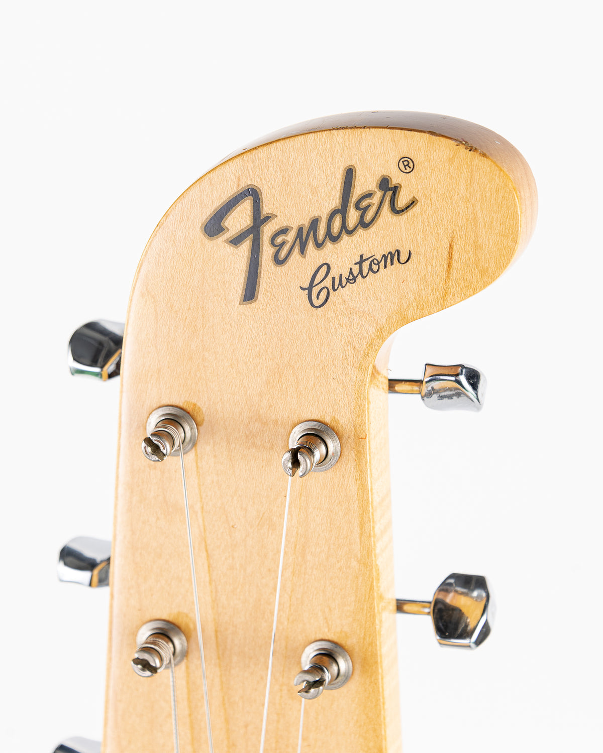 USED 1969 Fender Custom Maverick Electric Guitar - 3 Tone Sunburst with Original Hardshell Case
