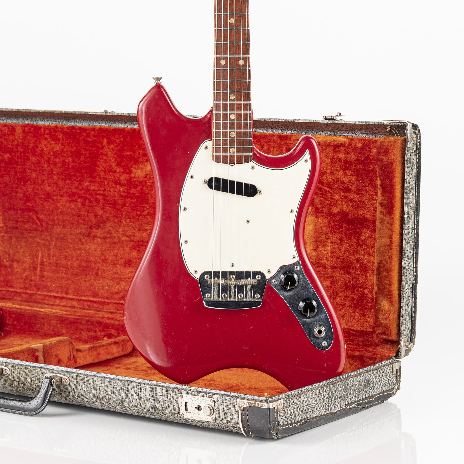 USED 1969 Fender Swinger (Arrow, Musiclander) Electric Guitar - Dakota Red with Original Hardshell Case