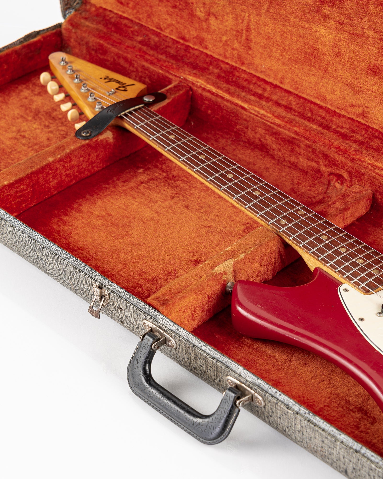 USED 1969 Fender Swinger (Arrow, Musiclander) Electric Guitar - Dakota Red with Original Hardshell Case
