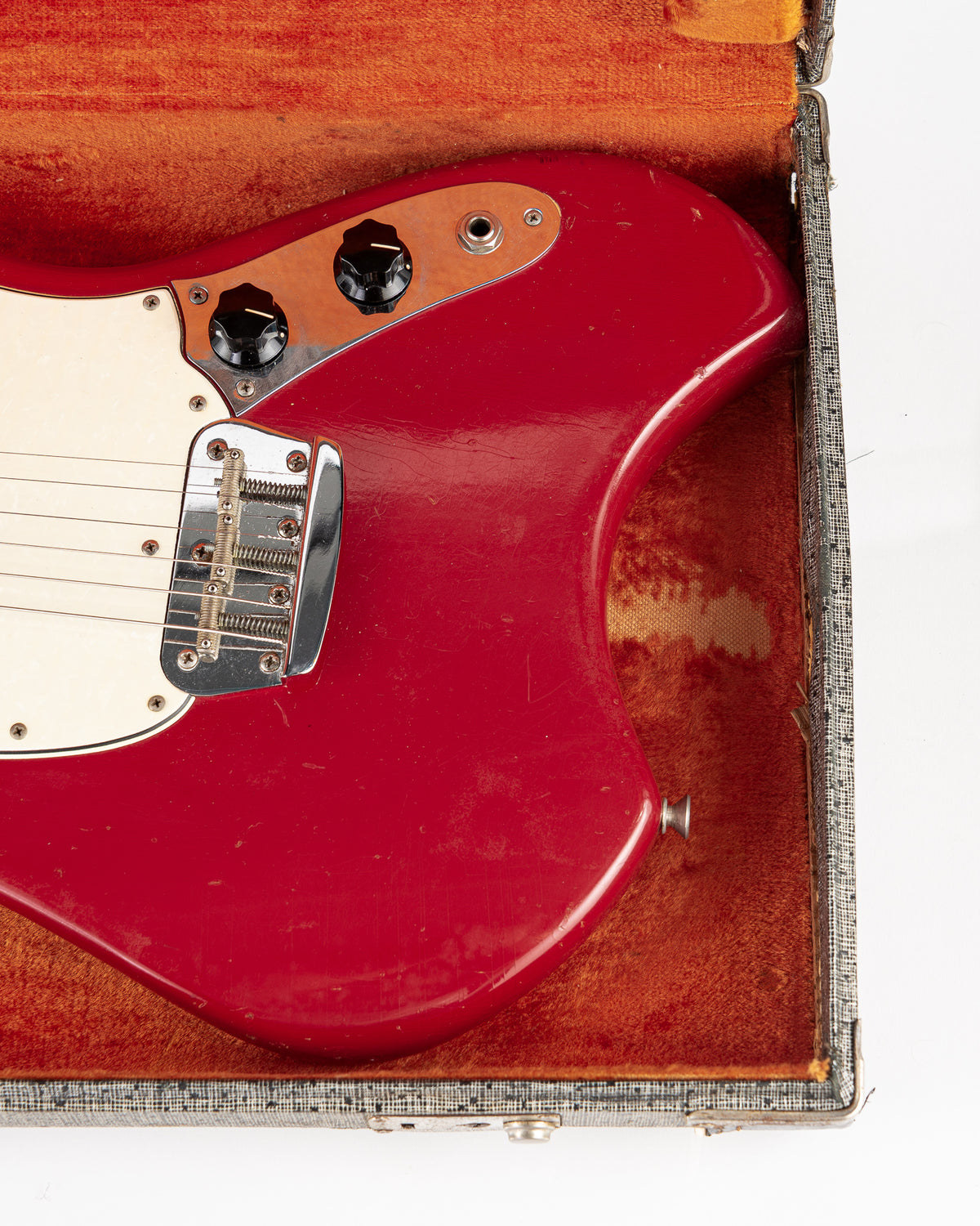 USED 1969 Fender Swinger (Arrow, Musiclander) Electric Guitar - Dakota Red with Original Hardshell Case