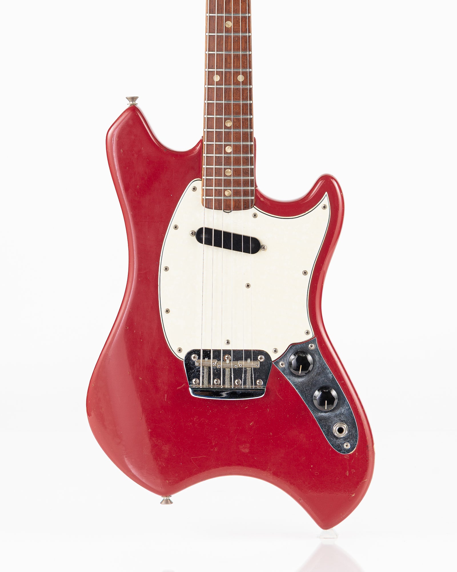 USED 1969 Fender Swinger (Arrow, Musiclander) Electric Guitar - Dakota Red with Original Hardshell Case