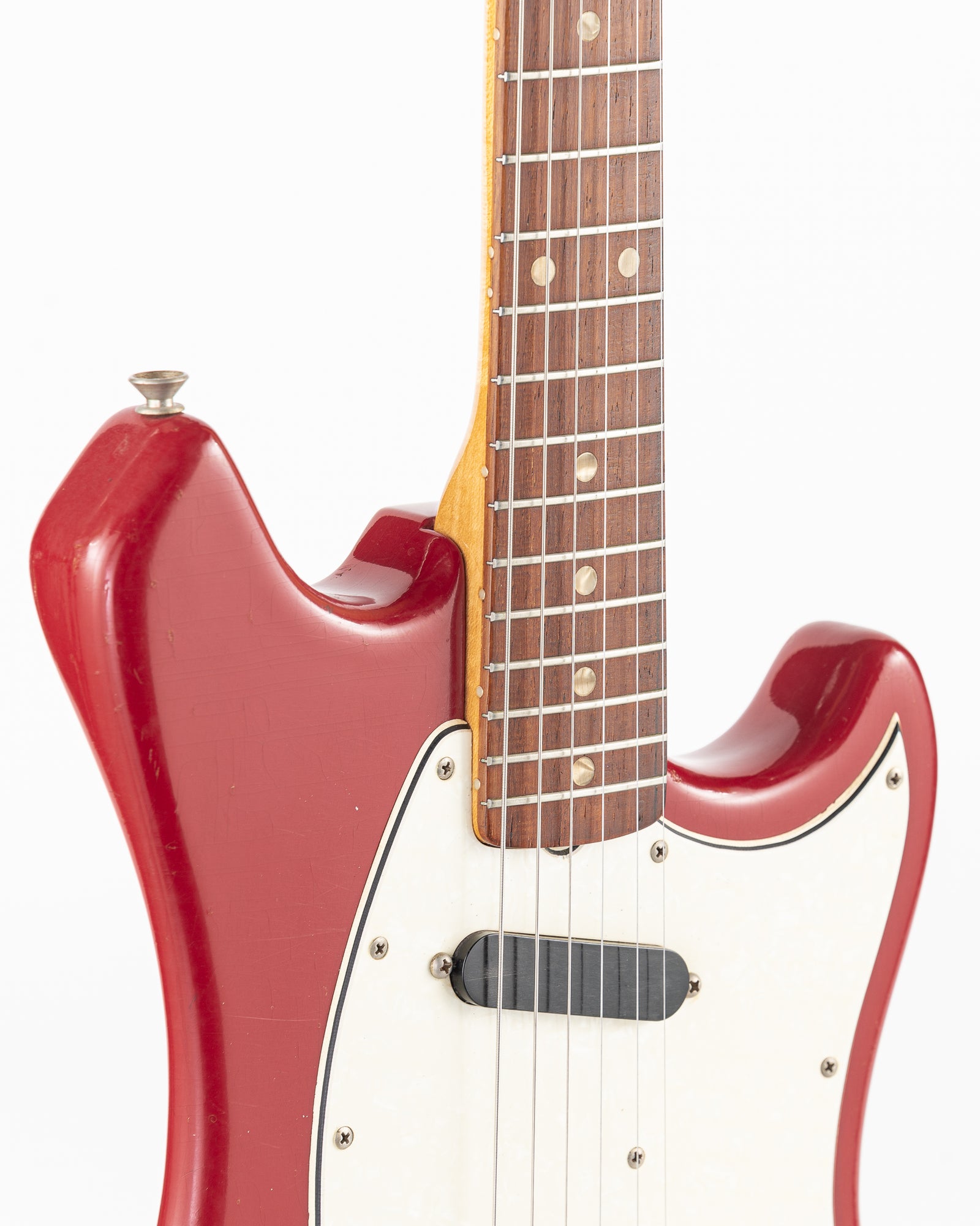 USED 1969 Fender Swinger (Arrow, Musiclander) Electric Guitar - Dakota Red with Original Hardshell Case