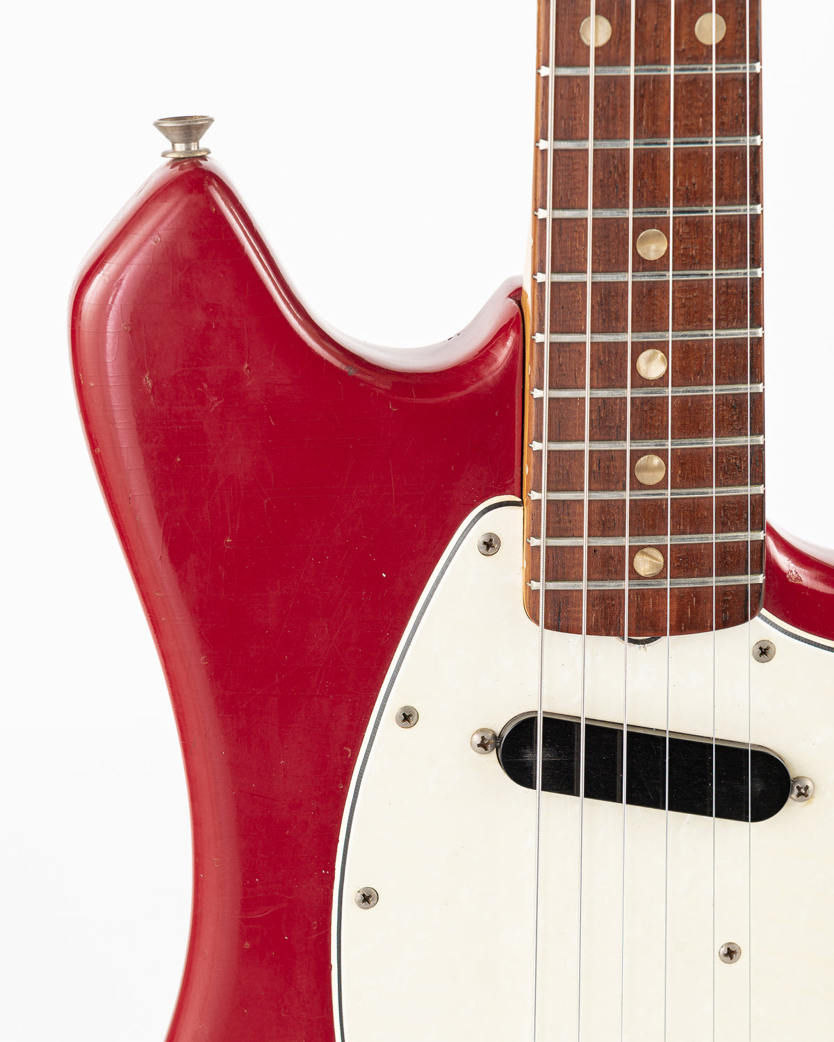 USED 1969 Fender Swinger (Arrow, Musiclander) Electric Guitar - Dakota Red with Original Hardshell Case