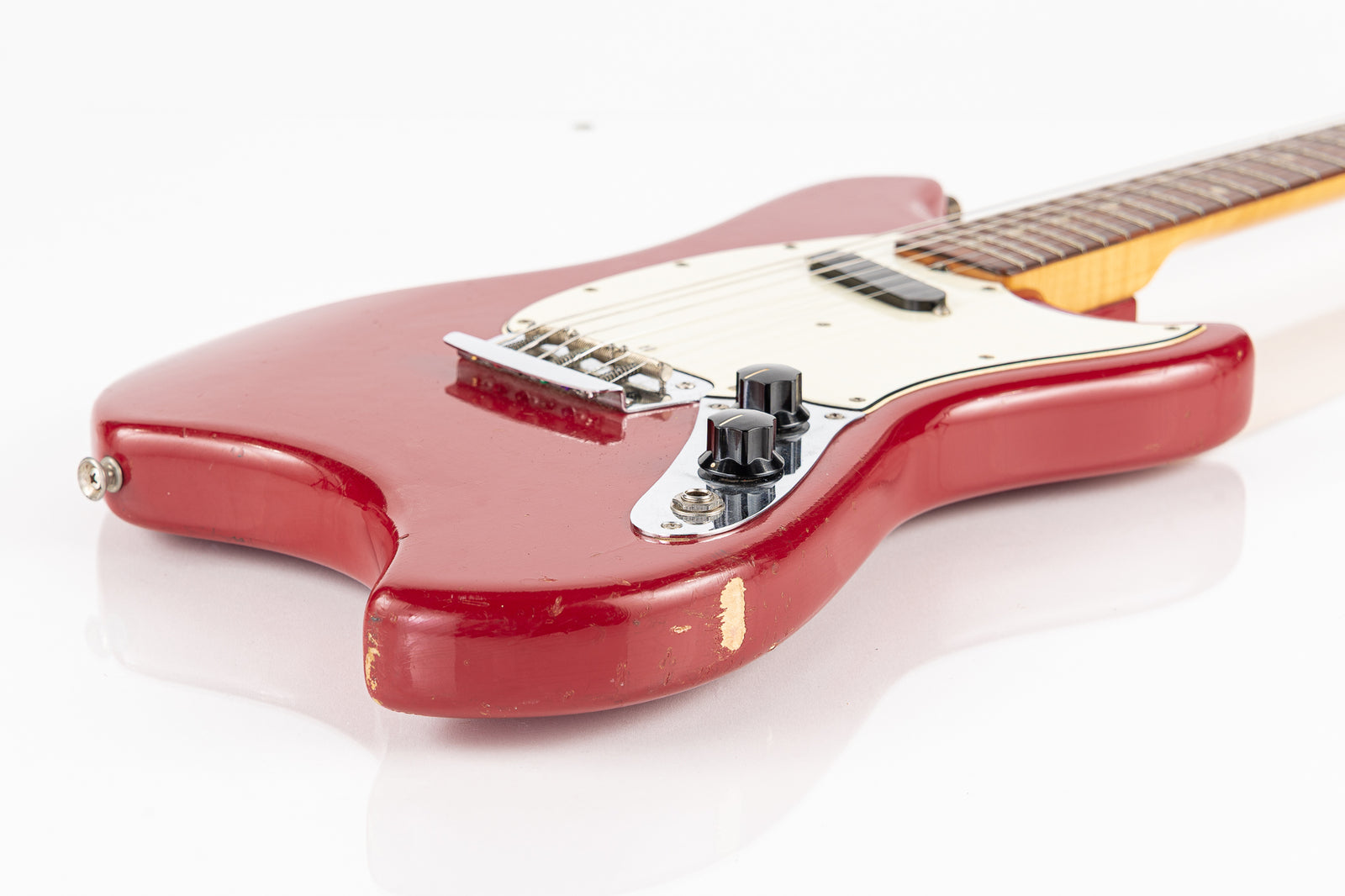 USED 1969 Fender Swinger (Arrow, Musiclander) Electric Guitar - Dakota Red with Original Hardshell Case