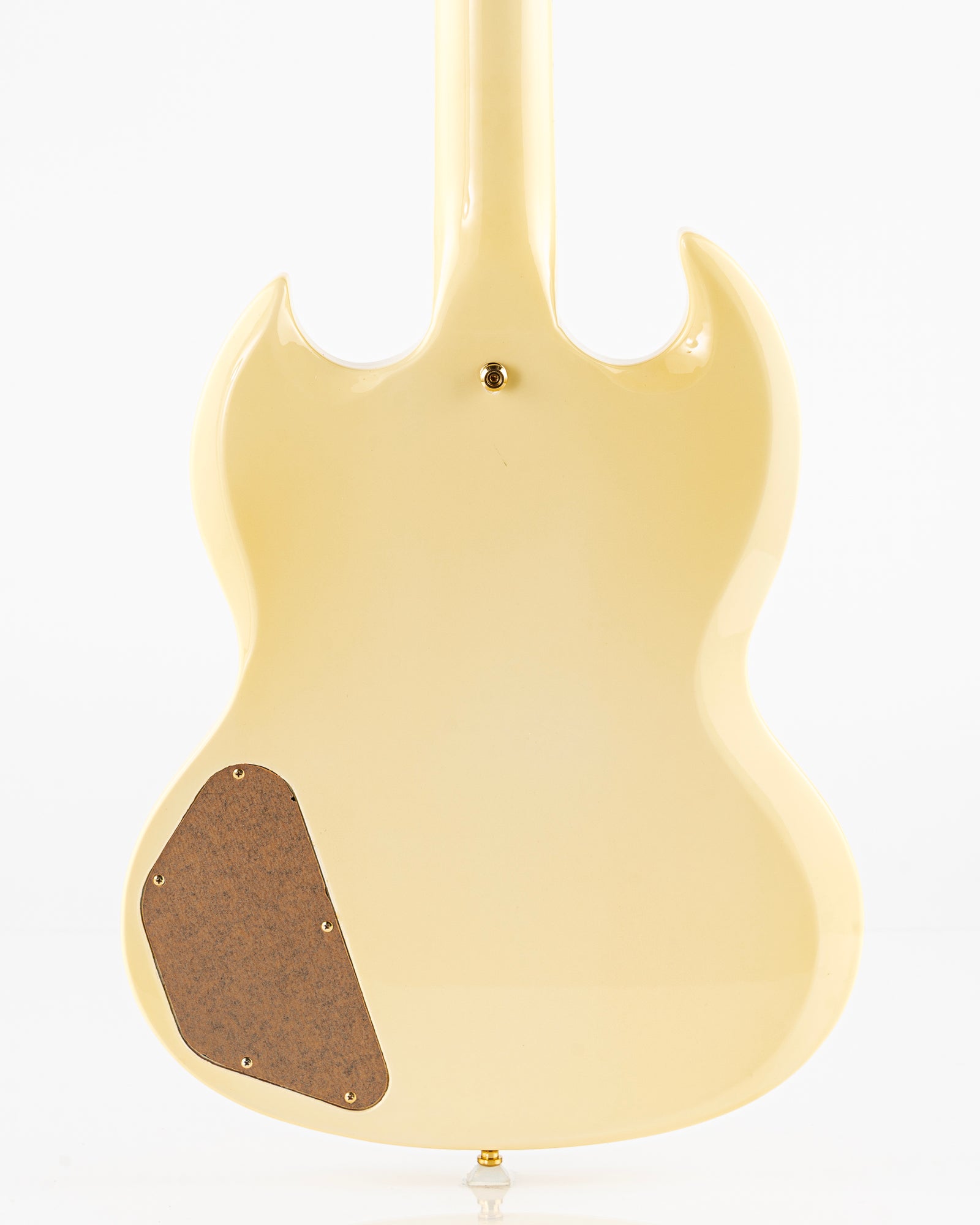 USED 1970s Greco SS-800 3 Pickup SG Custom-Style Electric Guitar - Cream with Hardshell Case