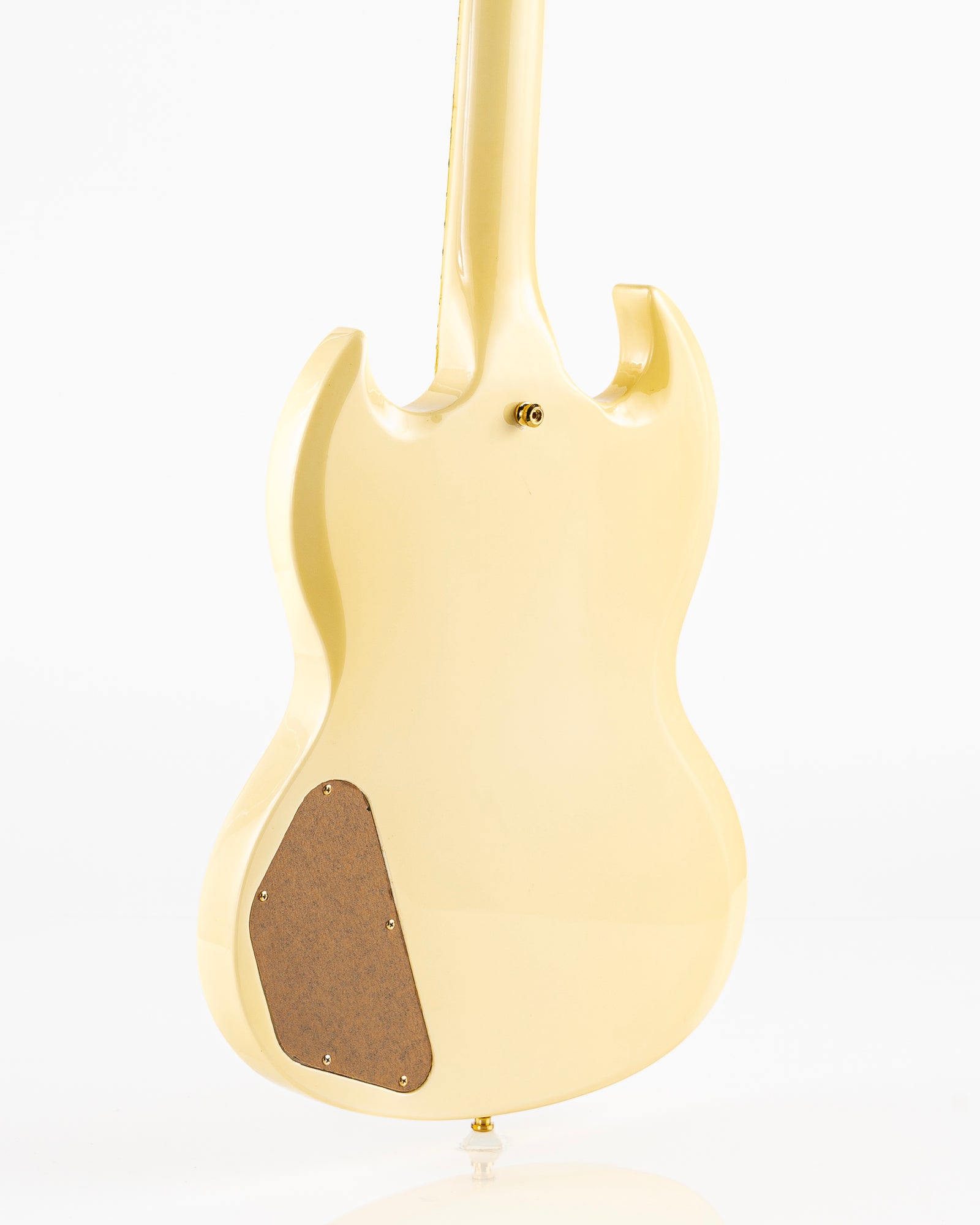 USED 1970s Greco SS-800 3 Pickup SG Custom-Style Electric Guitar - Cream with Hardshell Case