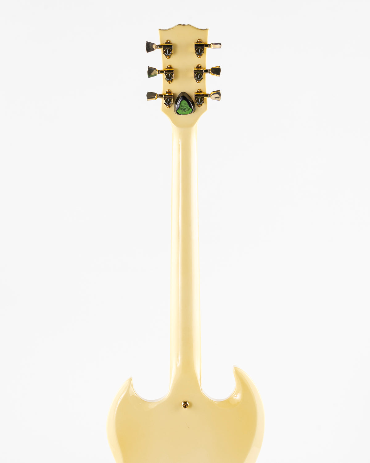 USED 1970s Greco SS-800 3 Pickup SG Custom-Style Electric Guitar - Cream with Hardshell Case