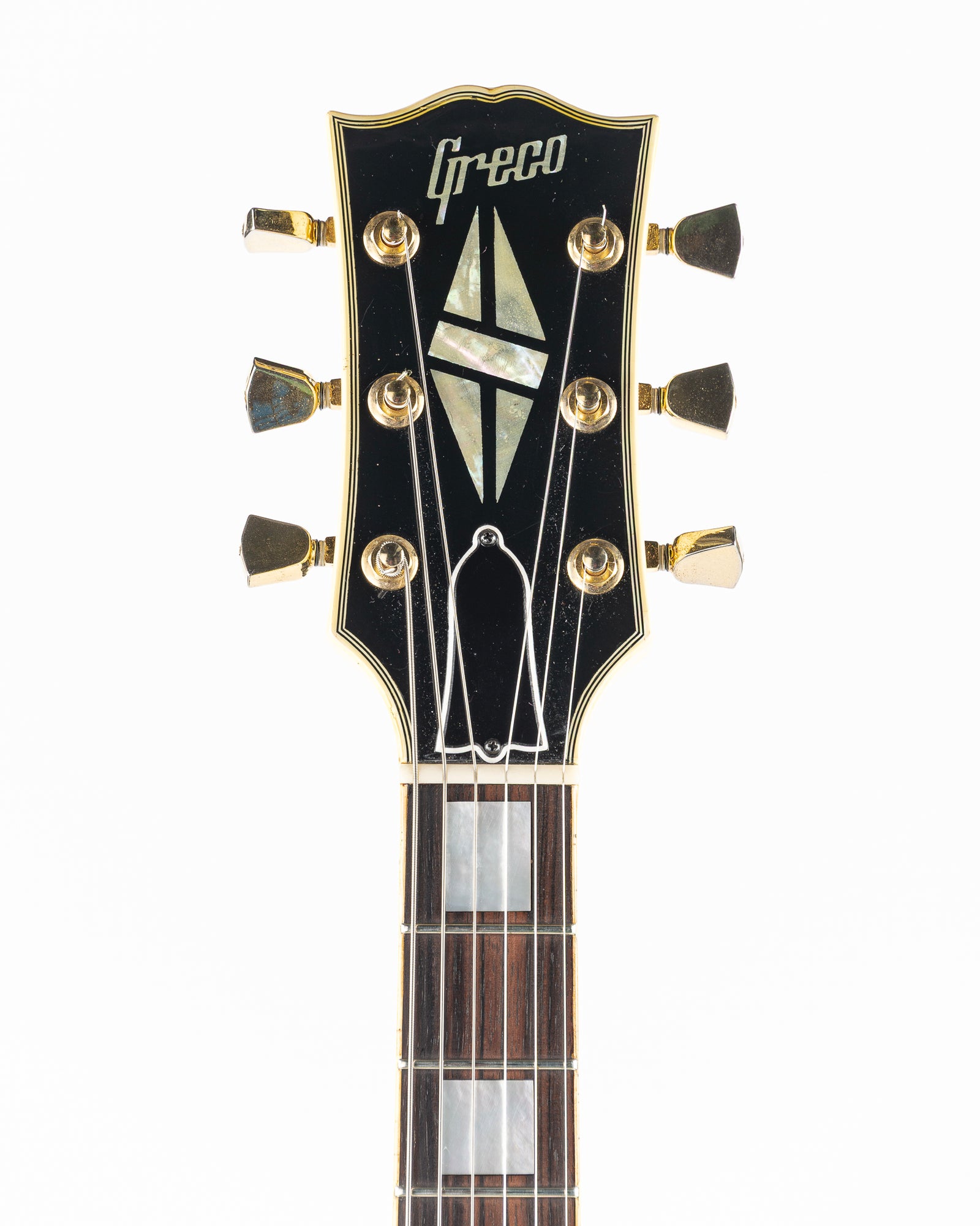 USED 1970s Greco SS-800 3 Pickup SG Custom-Style Electric Guitar - Cream with Hardshell Case