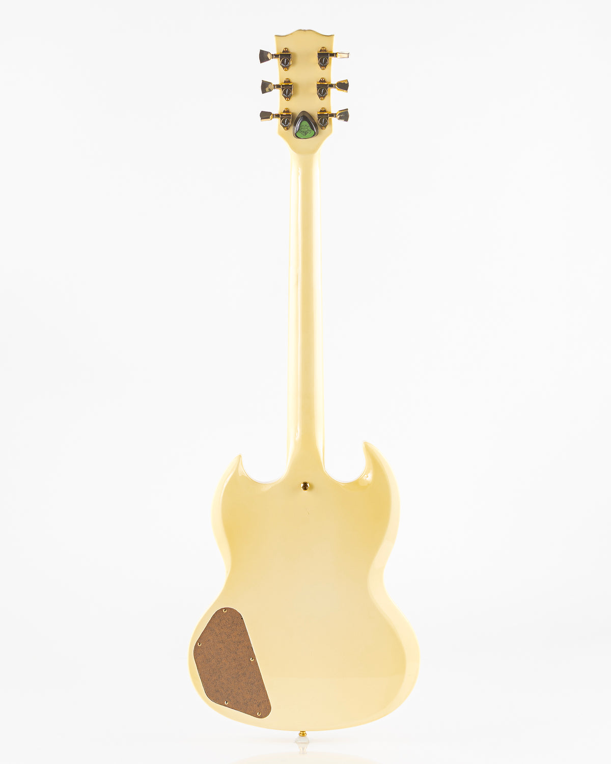 USED 1970s Greco SS-800 3 Pickup SG Custom-Style Electric Guitar - Cream with Hardshell Case