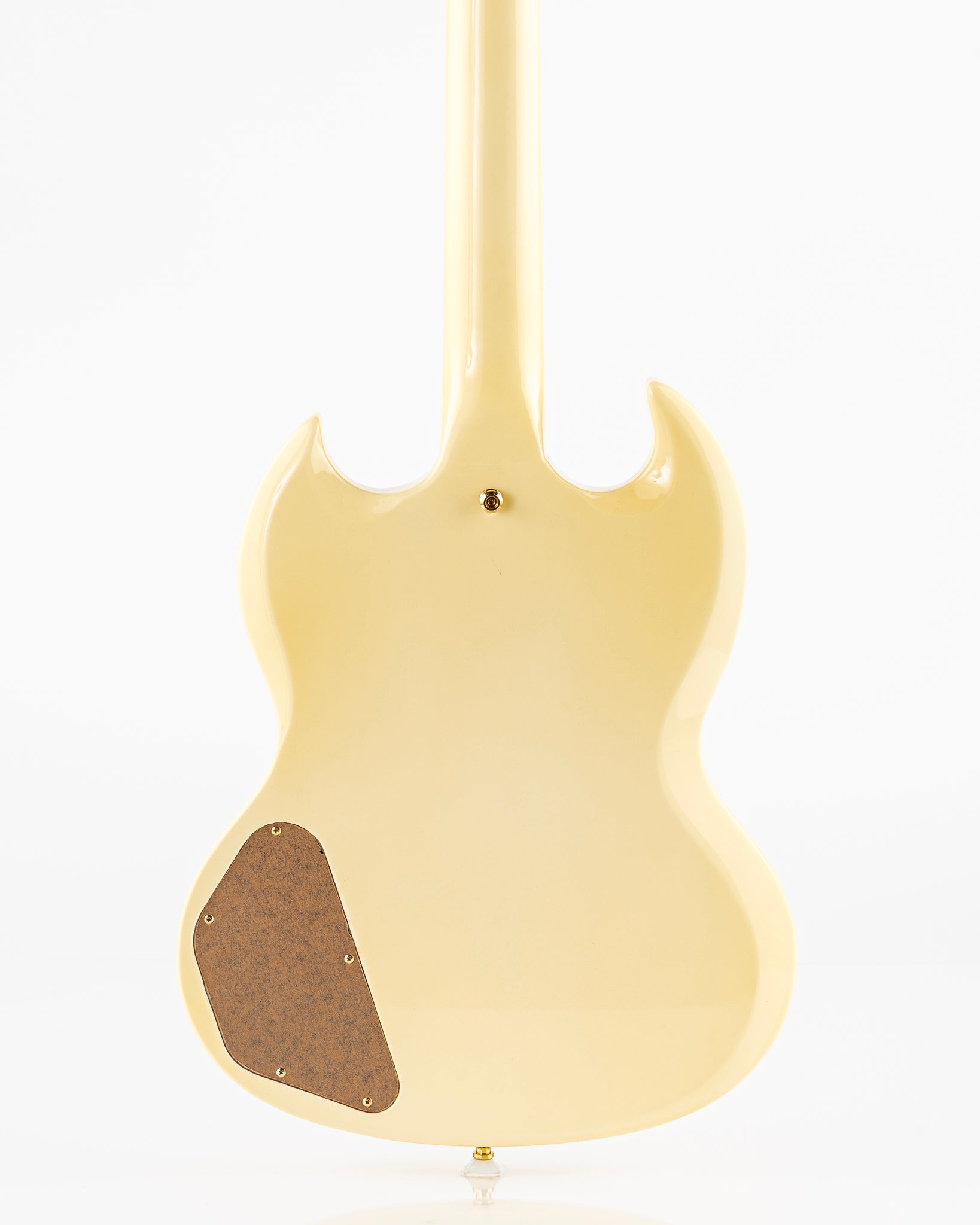 USED 1970s Greco SS-800 3 Pickup SG Custom-Style Electric Guitar - Cream with Hardshell Case