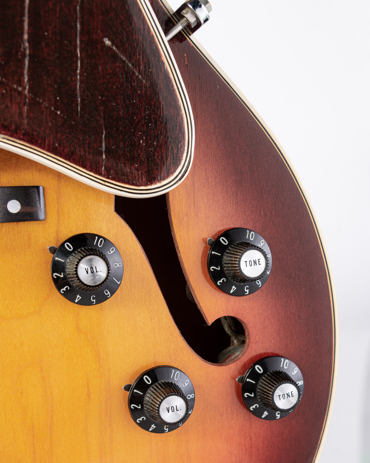 USED 1973 Gibson ES-175D Hollow-Body Electric Guitar - 2 Tone Sunburst with Original Hardshell Case