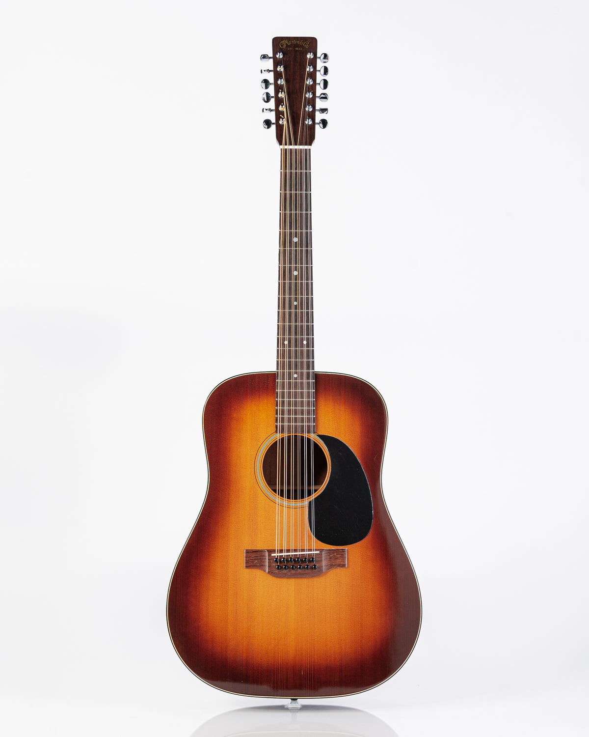 USED 1974 Martin D-12-18 Acoustic Guitar-Ambertone