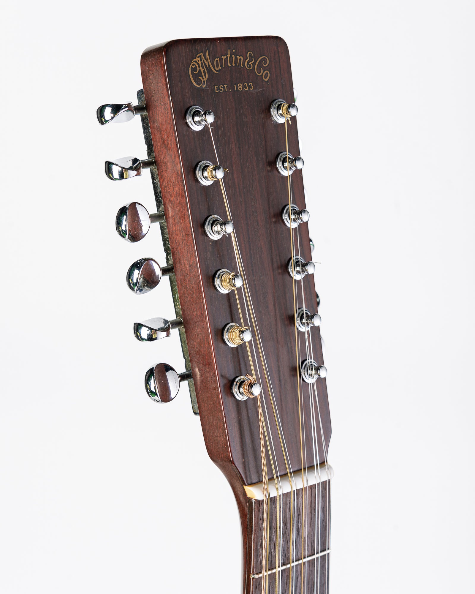 USED 1974 Martin D-12-18 Acoustic Guitar-Ambertone
