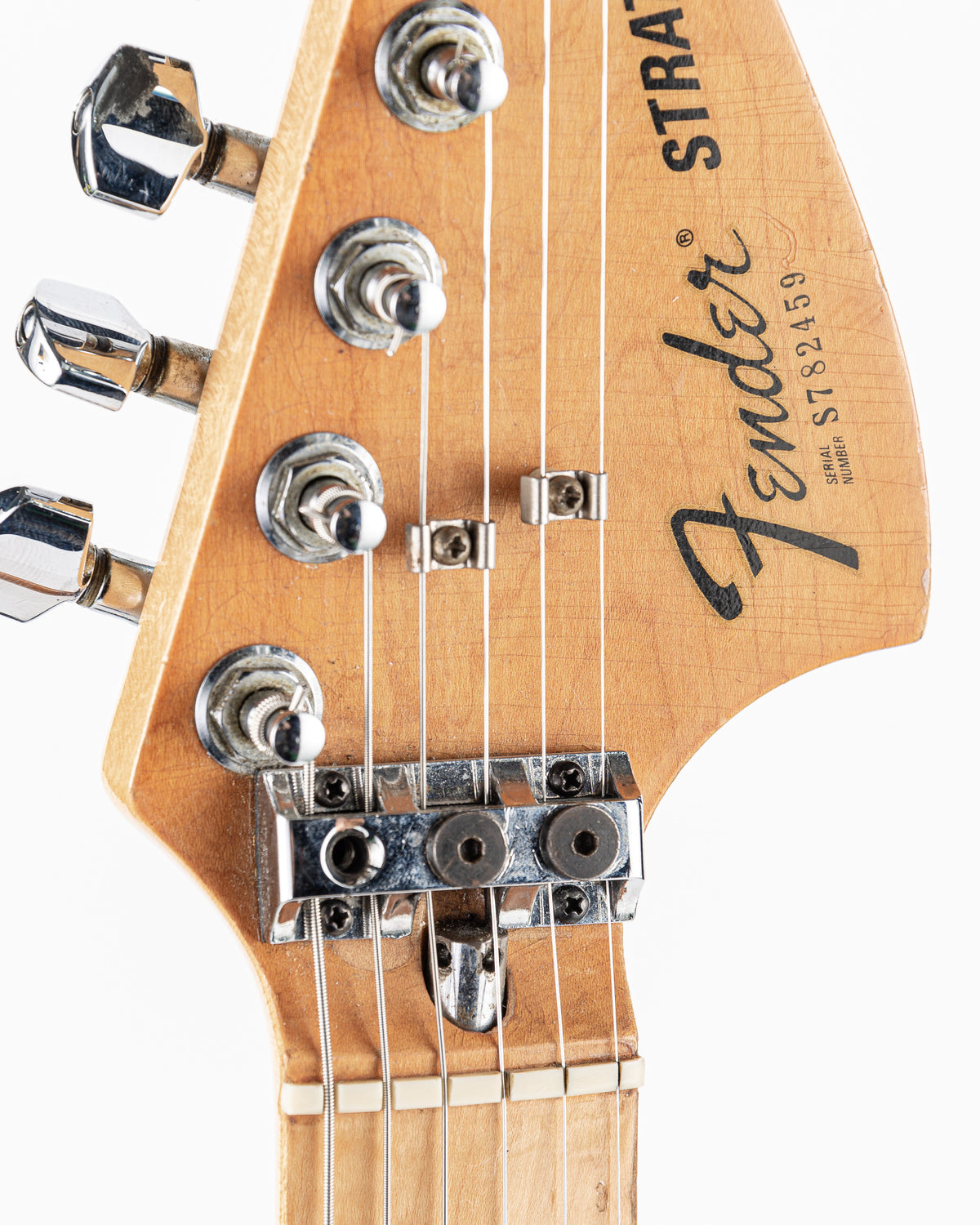 USED 1978 Fender Stratocaster Electric Guitar - Natural