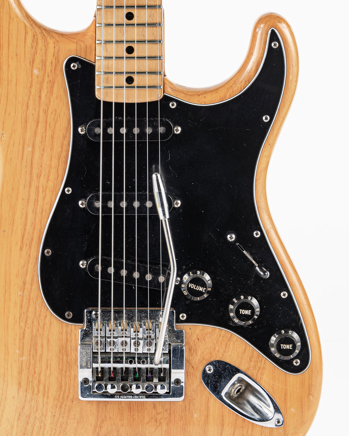 USED 1978 Fender Stratocaster Electric Guitar - Natural
