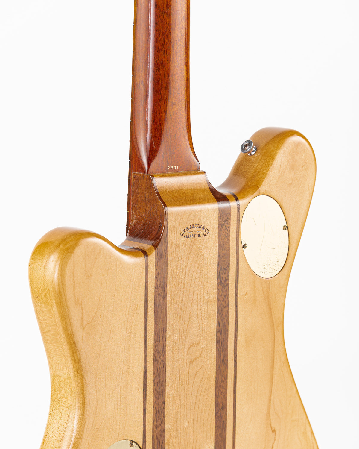 USED 1980 Martin EM-18 Electric Guitar - Natural with Original Hardshell Case