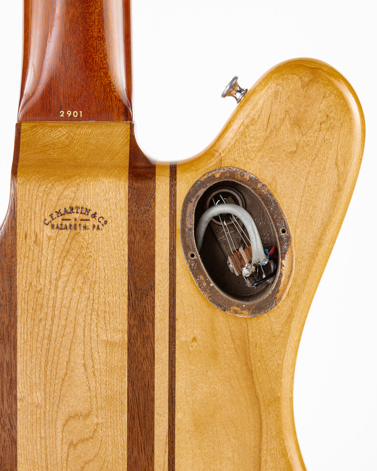 USED 1980 Martin EM-18 Electric Guitar - Natural with Original Hardshell Case