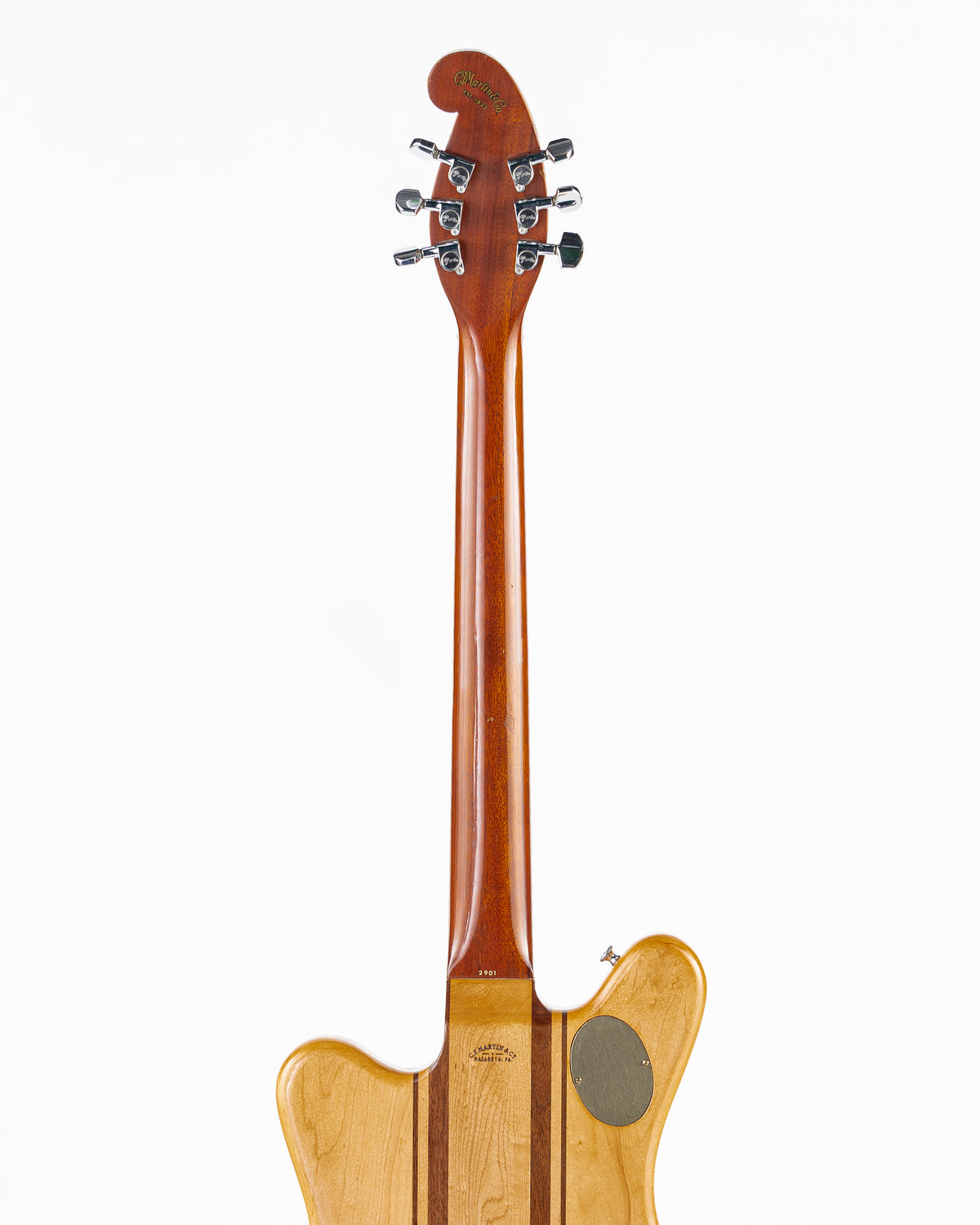 USED 1980 Martin EM-18 Electric Guitar - Natural with Original Hardshell Case