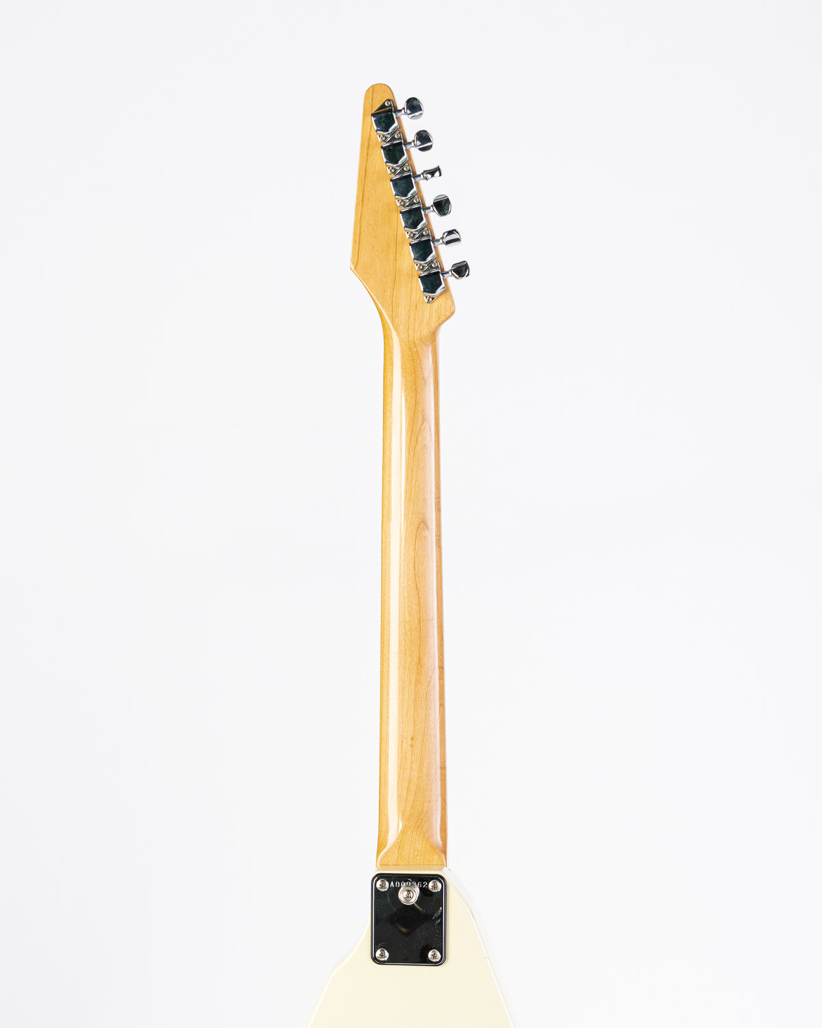 USED 1980's Fender Squier Katana Electric Guitar- Arctic White with Original Hardshell Case