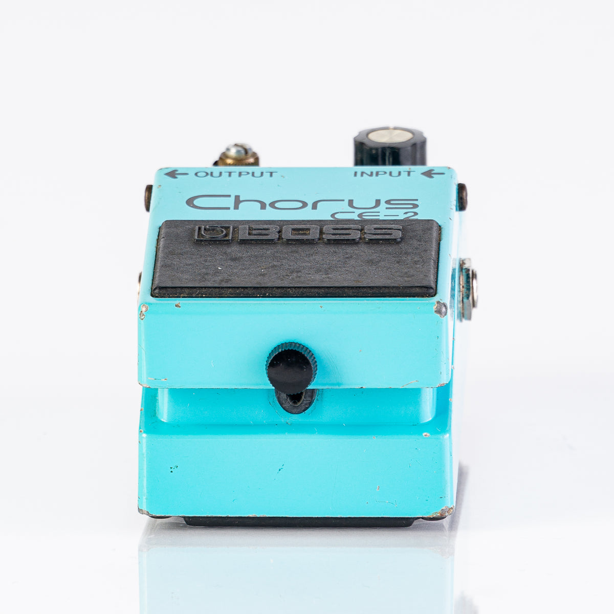 USED 1981 Boss CE-2 Chorus Black Label Guitar Pedal