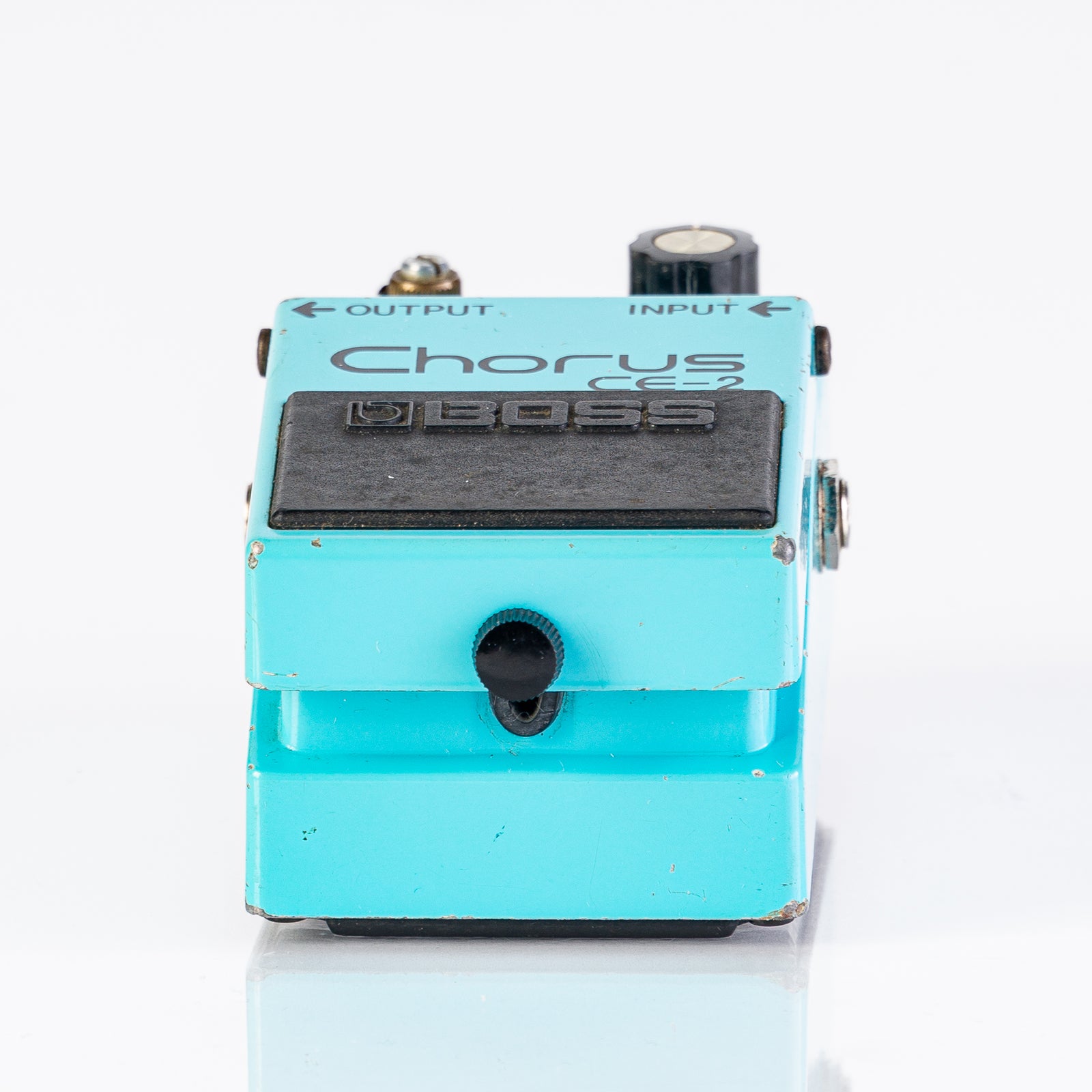 USED 1981 Boss CE-2 Chorus Black Label Guitar Pedal