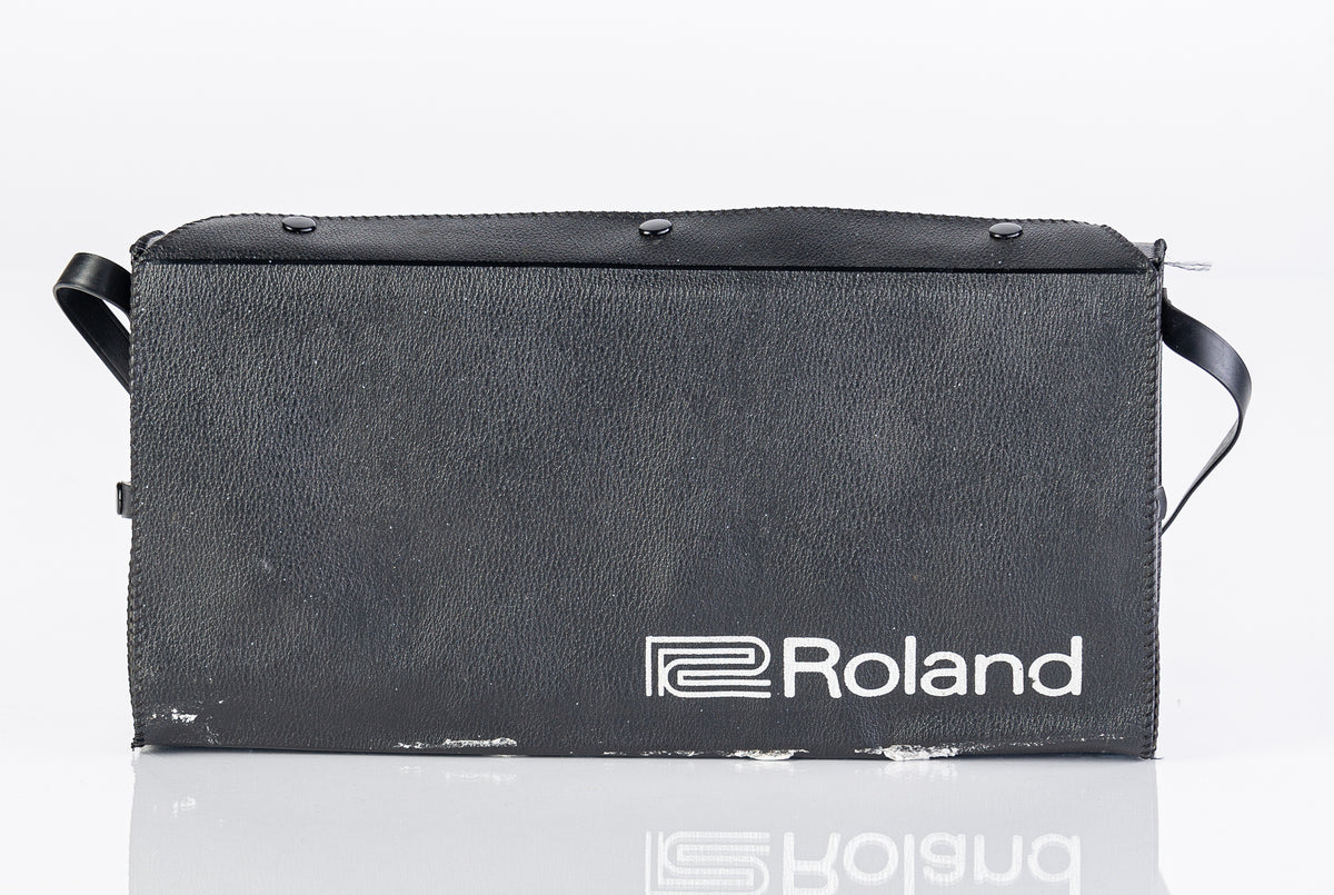 USED 1981 Roland TR-606 Drumatix Analog Drum Machine with Original Box and Case