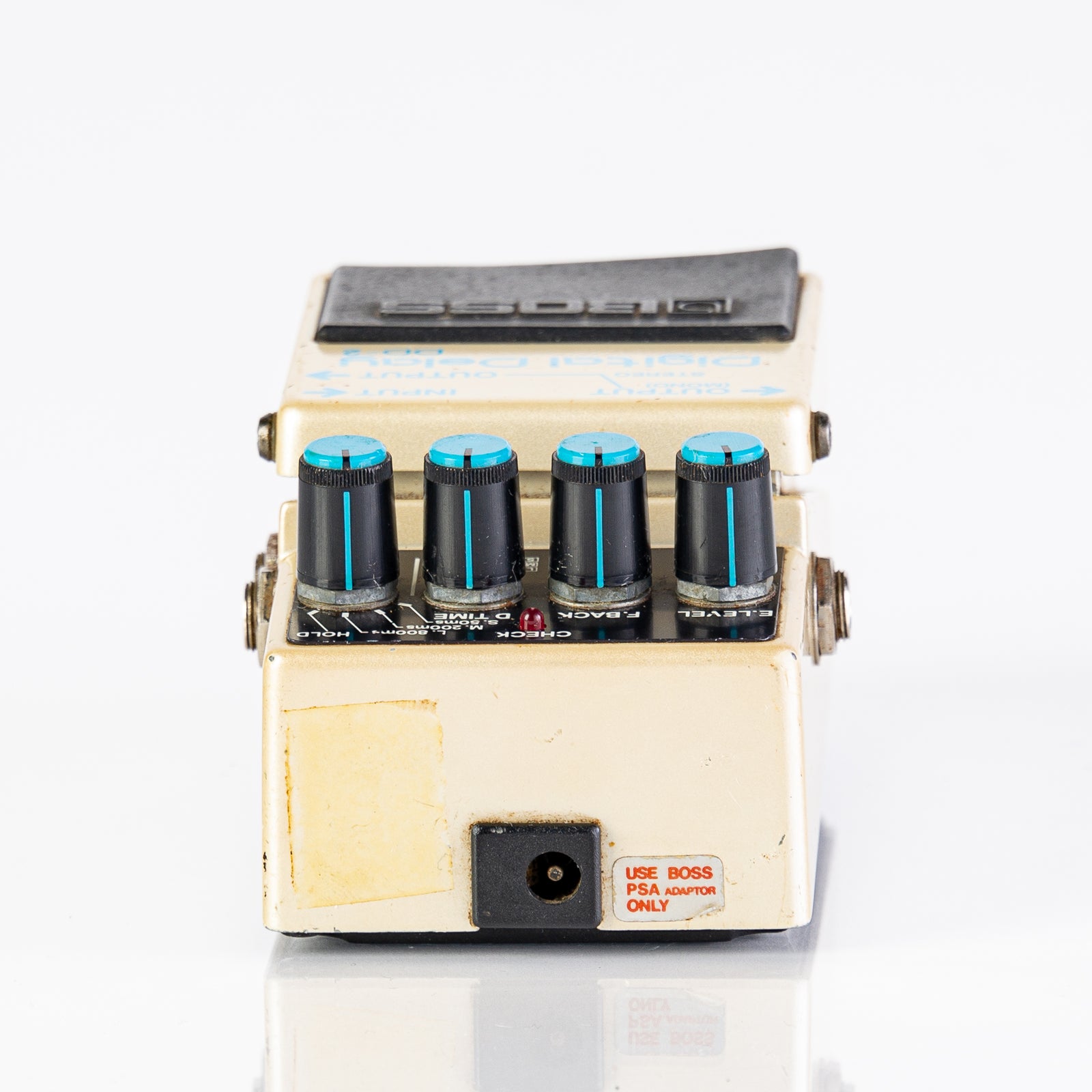 USED 1984 Boss DD-2 Digital Delay Blue Label Guitar Pedal